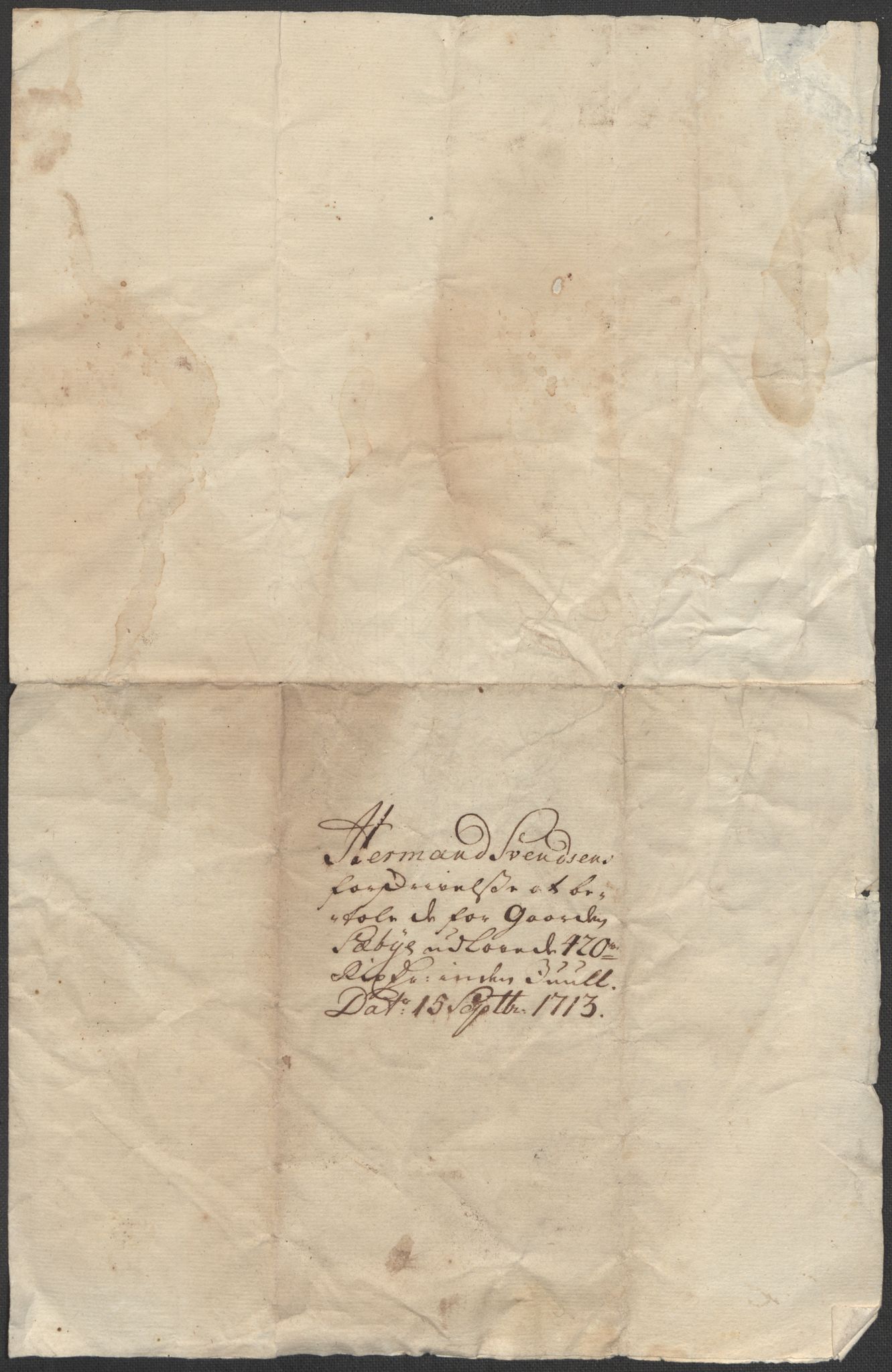 Riksarkivets diplomsamling, RA/EA-5965/F12/L0007: Pk. 8 (I), 1604-1719, p. 62