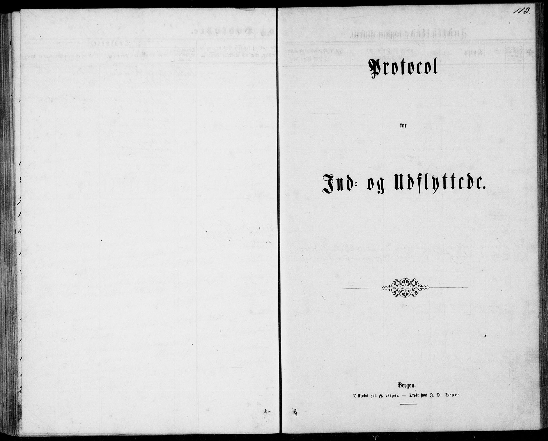 Lyngdal sokneprestkontor, SAK/1111-0029/F/Fa/Fab/L0002: Parish register (official) no. A 2, 1861-1878, p. 113