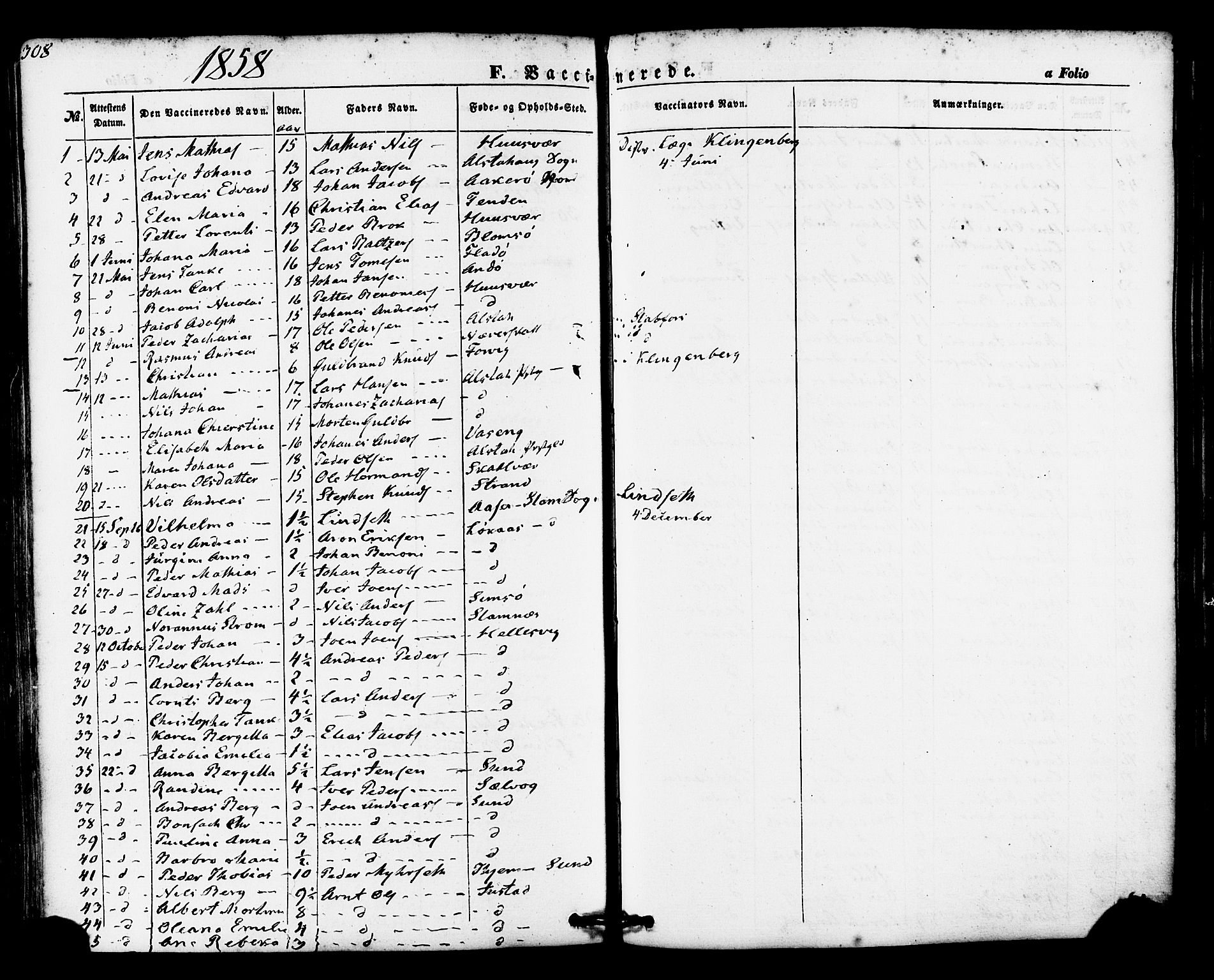 Ministerialprotokoller, klokkerbøker og fødselsregistre - Nordland, AV/SAT-A-1459/830/L0448: Parish register (official) no. 830A12, 1855-1878, p. 308