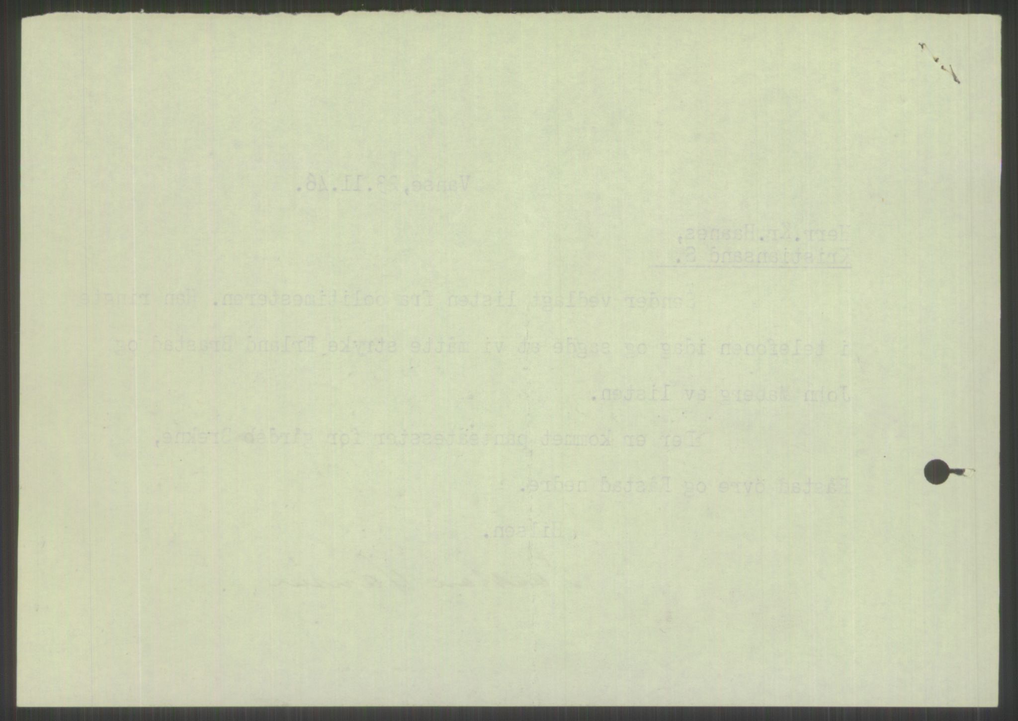 Forsvarsdepartementet, 10. kontor / Oppgjørskontoret, RA/RAFA-1225/D/Db/L0182: Lista oppgjørskontor, 1942-1950, p. 722