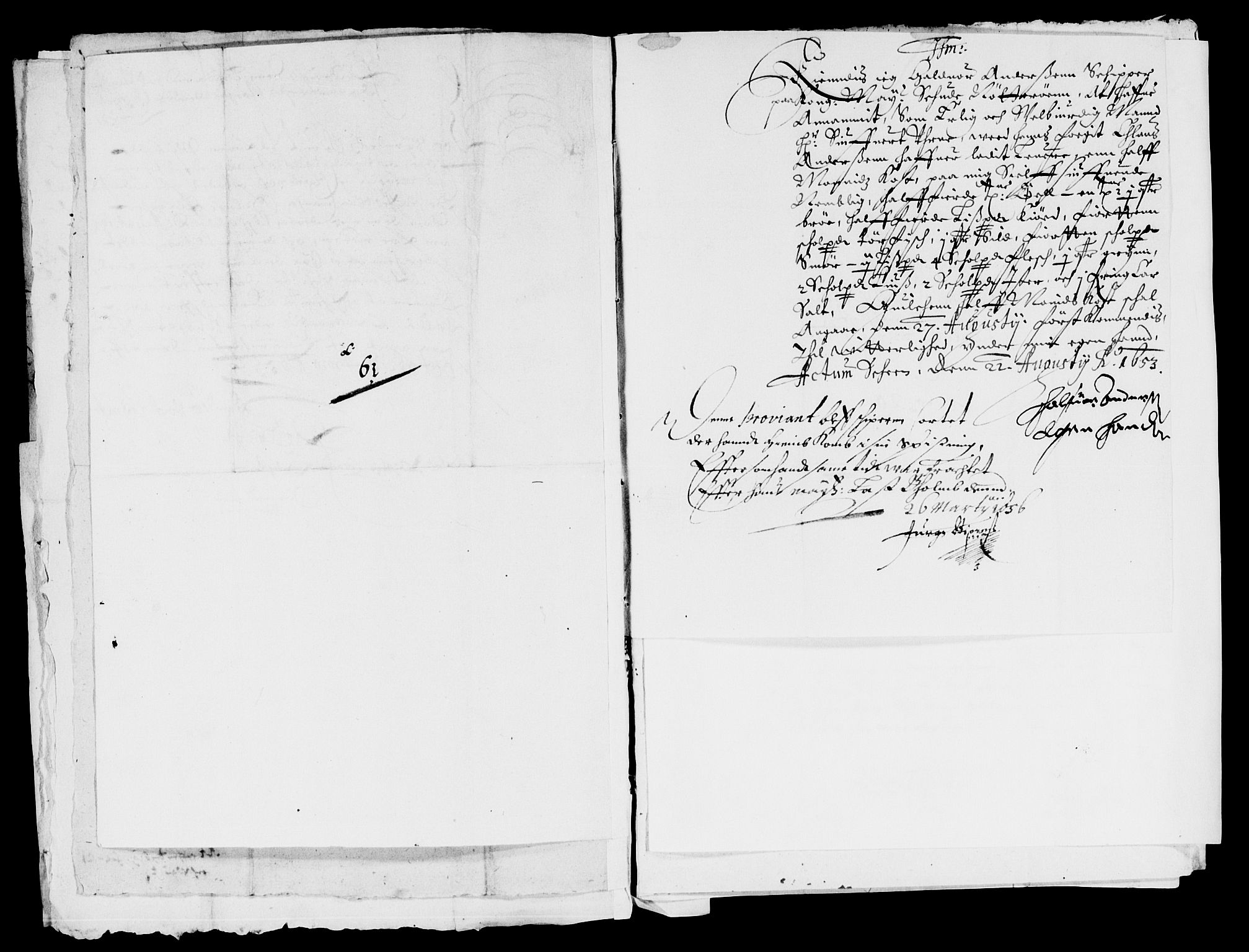 Rentekammeret inntil 1814, Reviderte regnskaper, Lensregnskaper, AV/RA-EA-5023/R/Rb/Rbp/L0039: Bratsberg len, 1652-1654