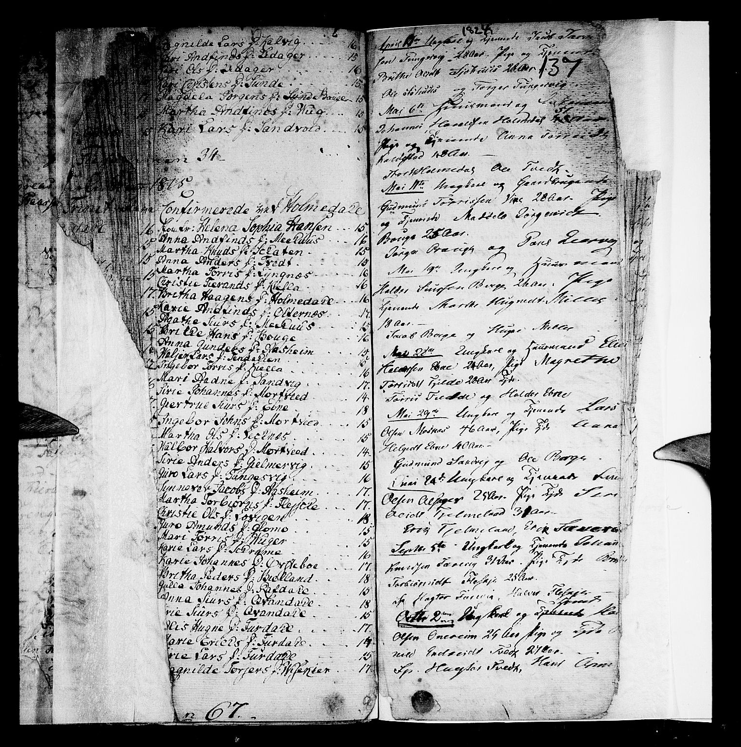 Skånevik sokneprestembete, SAB/A-77801/H/Haa: Parish register (official) no. A 2, 1790-1824, p. 137