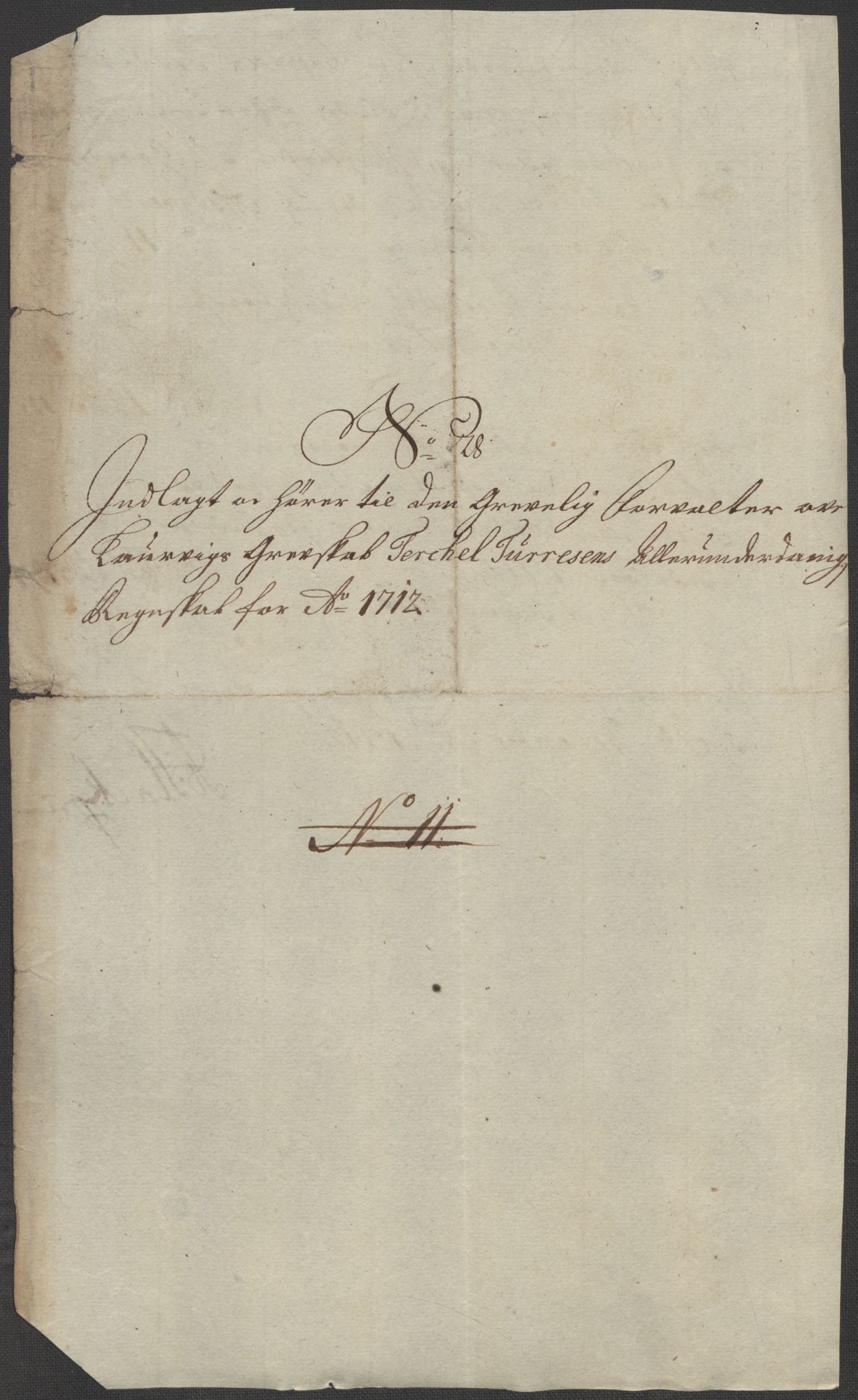 Rentekammeret inntil 1814, Reviderte regnskaper, Fogderegnskap, AV/RA-EA-4092/R33/L1984: Fogderegnskap Larvik grevskap, 1712, p. 244