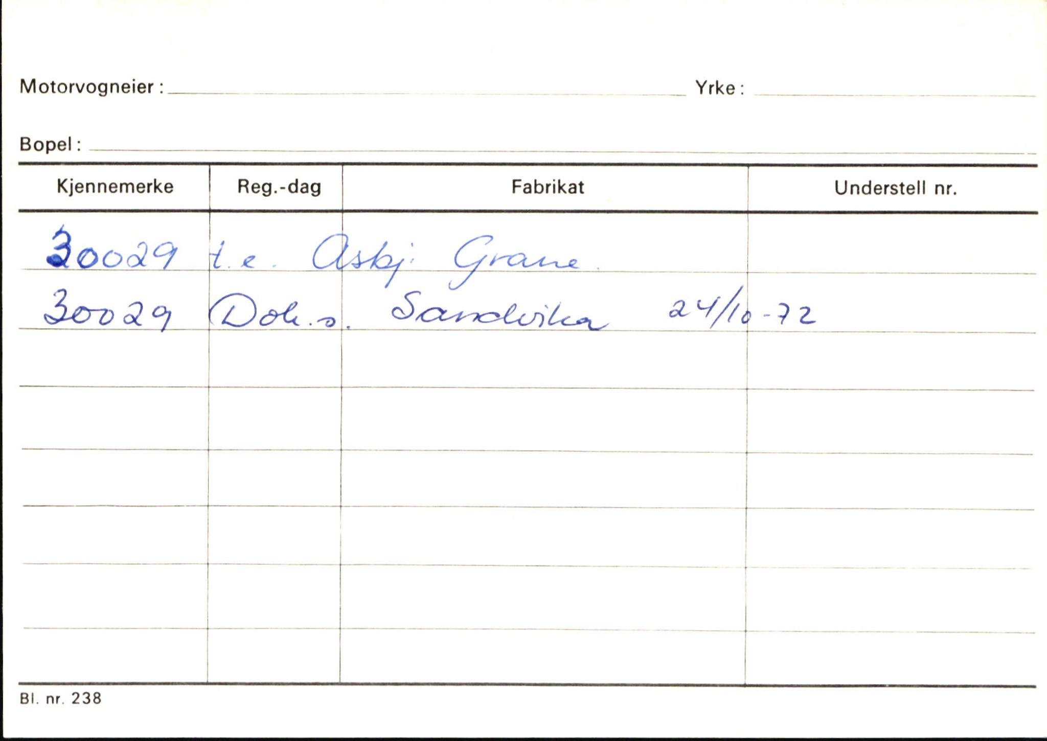 Statens vegvesen, Sogn og Fjordane vegkontor, AV/SAB-A-5301/4/F/L0145: Registerkort Vågsøy S-Å. Årdal I-P, 1945-1975, p. 2343