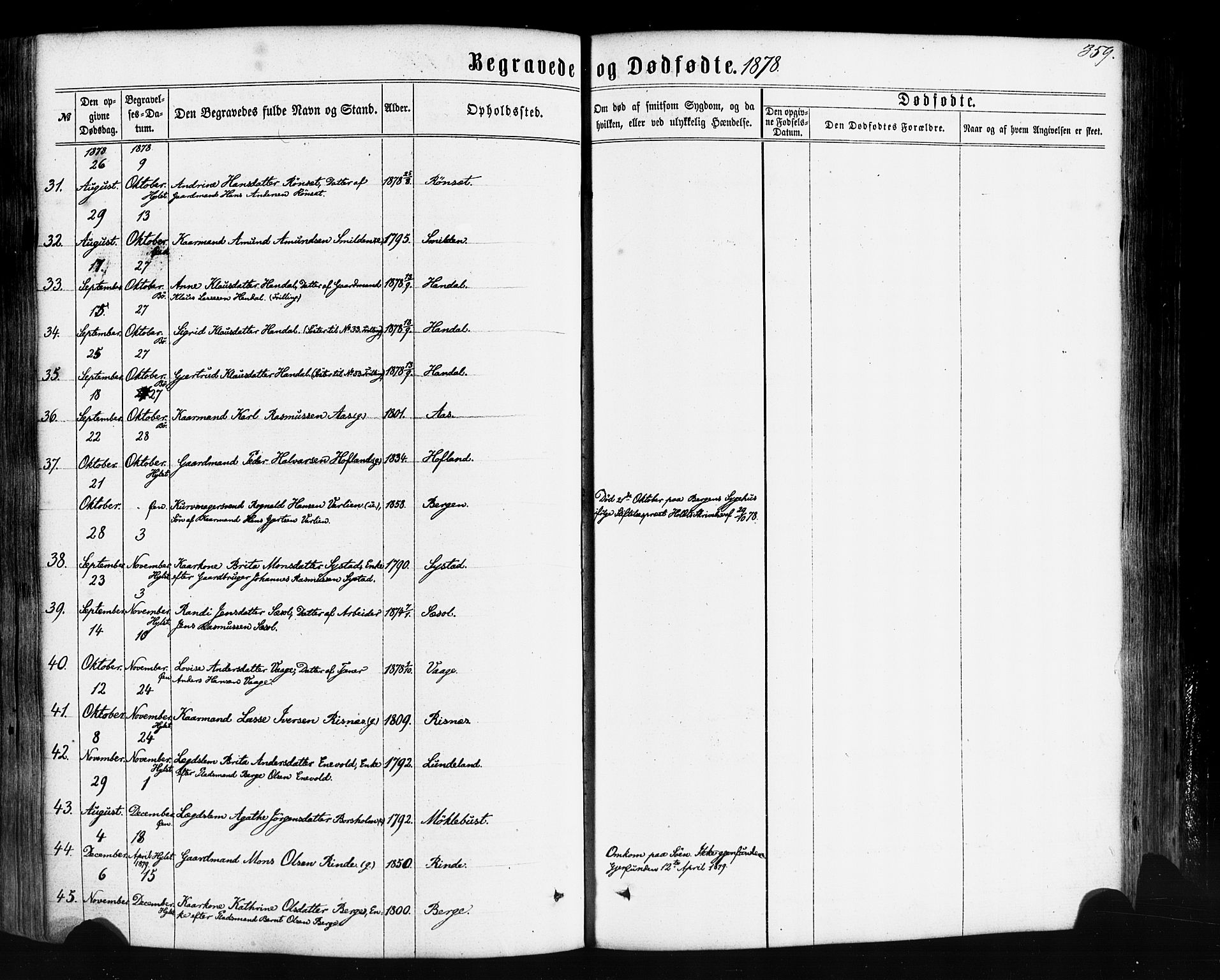 Hyllestad sokneprestembete, AV/SAB-A-80401: Parish register (official) no. A 1, 1861-1886, p. 359