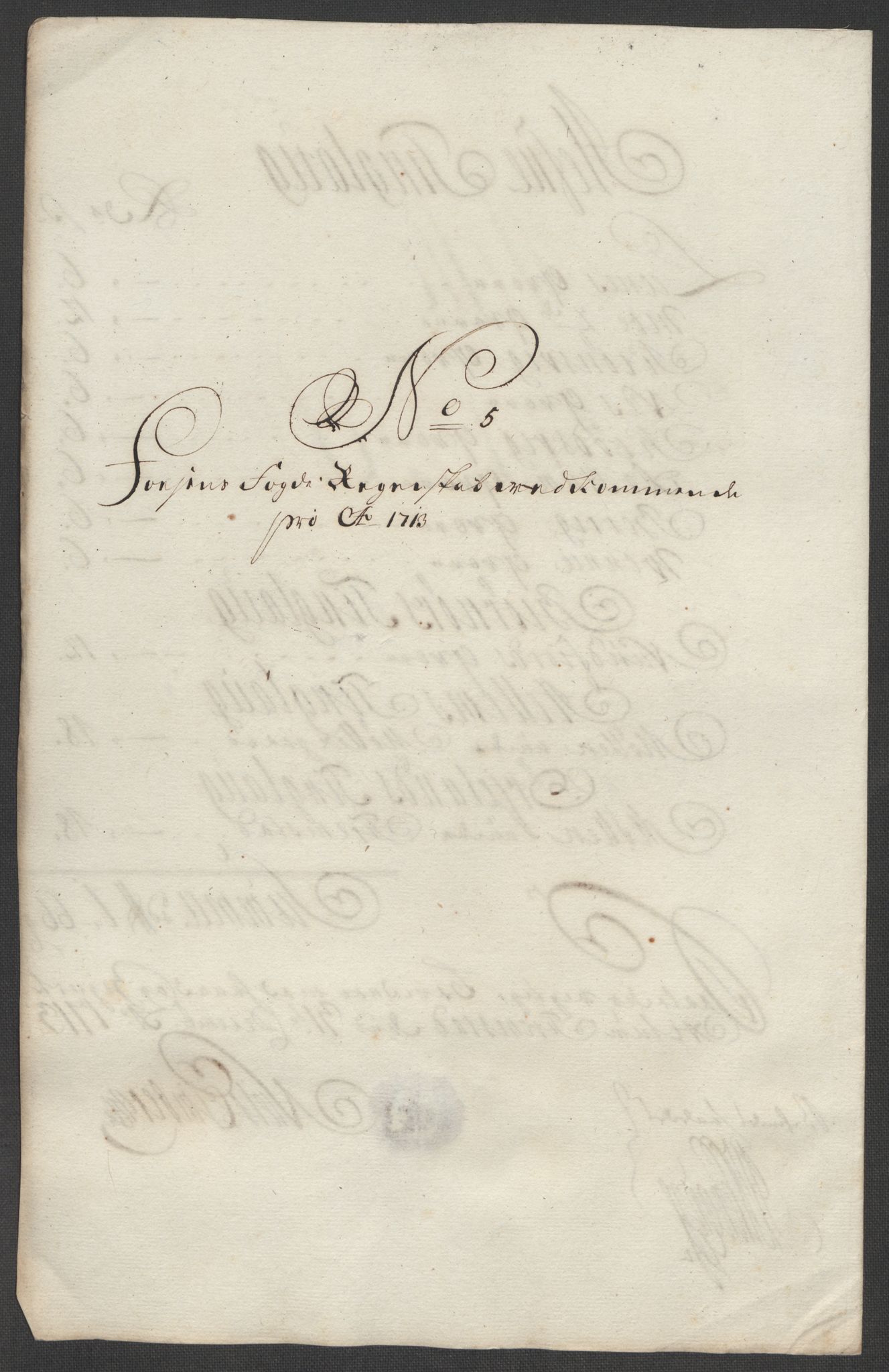 Rentekammeret inntil 1814, Reviderte regnskaper, Fogderegnskap, AV/RA-EA-4092/R57/L3861: Fogderegnskap Fosen, 1712-1713, p. 348