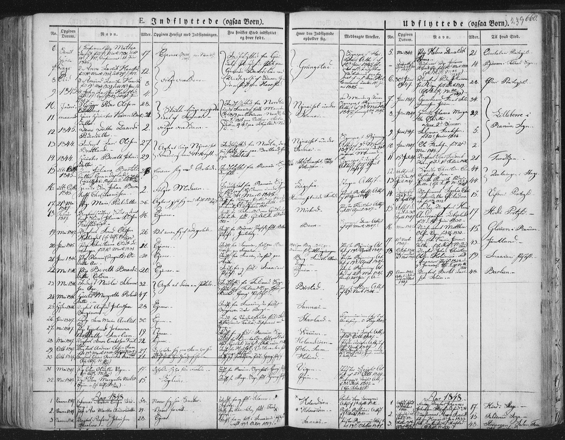 Ministerialprotokoller, klokkerbøker og fødselsregistre - Nord-Trøndelag, AV/SAT-A-1458/758/L0513: Parish register (official) no. 758A02 /1, 1839-1868, p. 239