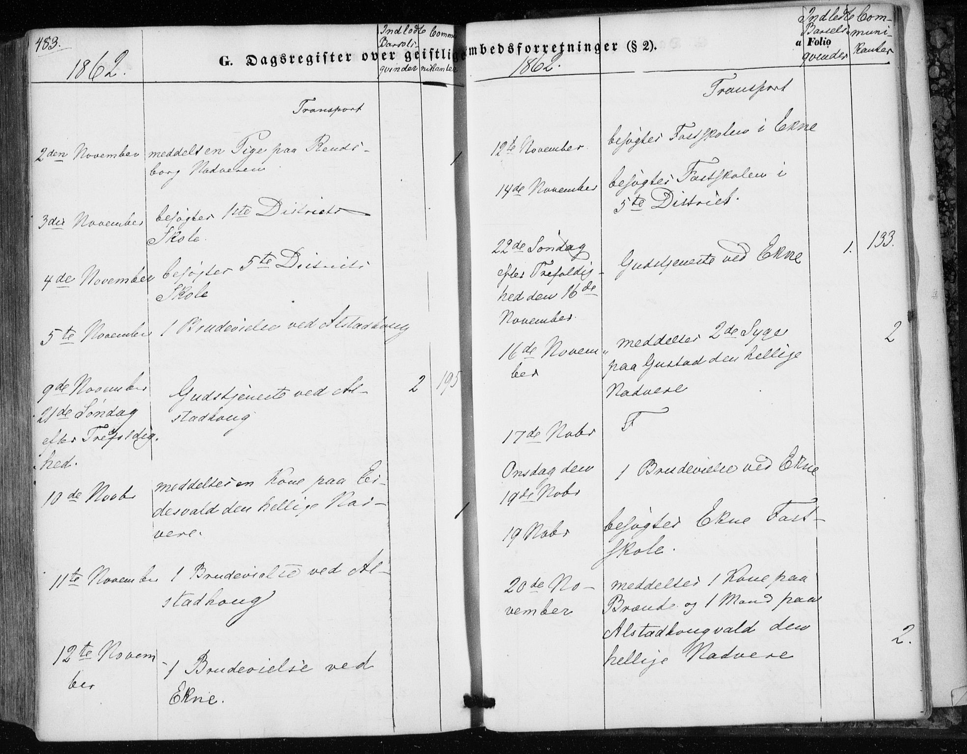 Ministerialprotokoller, klokkerbøker og fødselsregistre - Nord-Trøndelag, AV/SAT-A-1458/717/L0154: Parish register (official) no. 717A07 /1, 1850-1862, p. 483