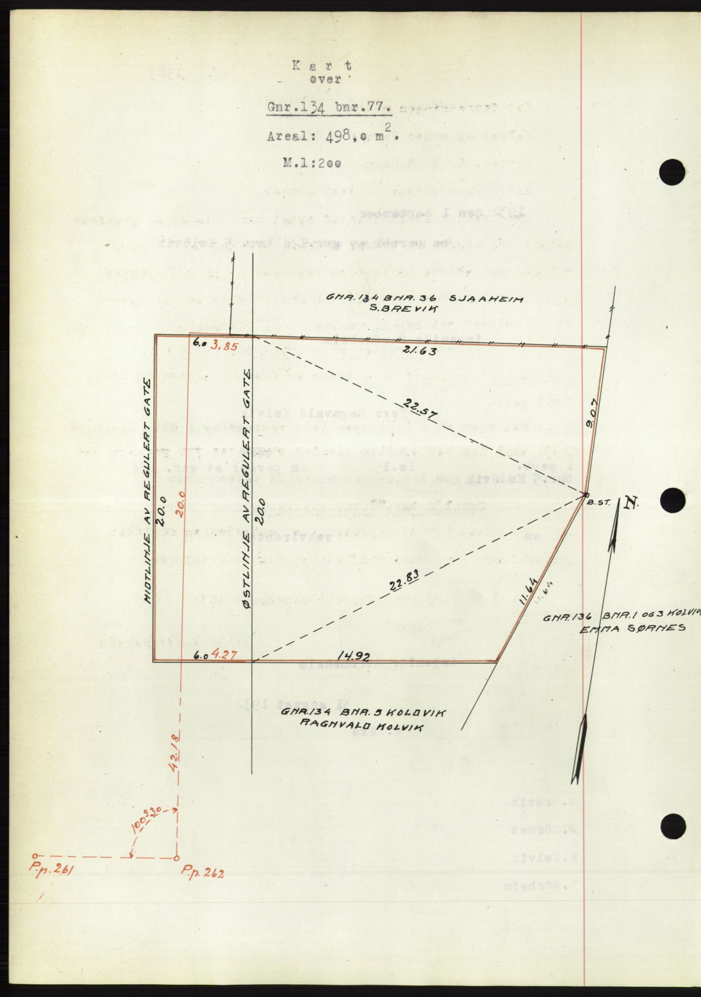 Ålesund byfogd, AV/SAT-A-4384: Mortgage book no. 30, 1932-1933, Deed date: 14.10.1932