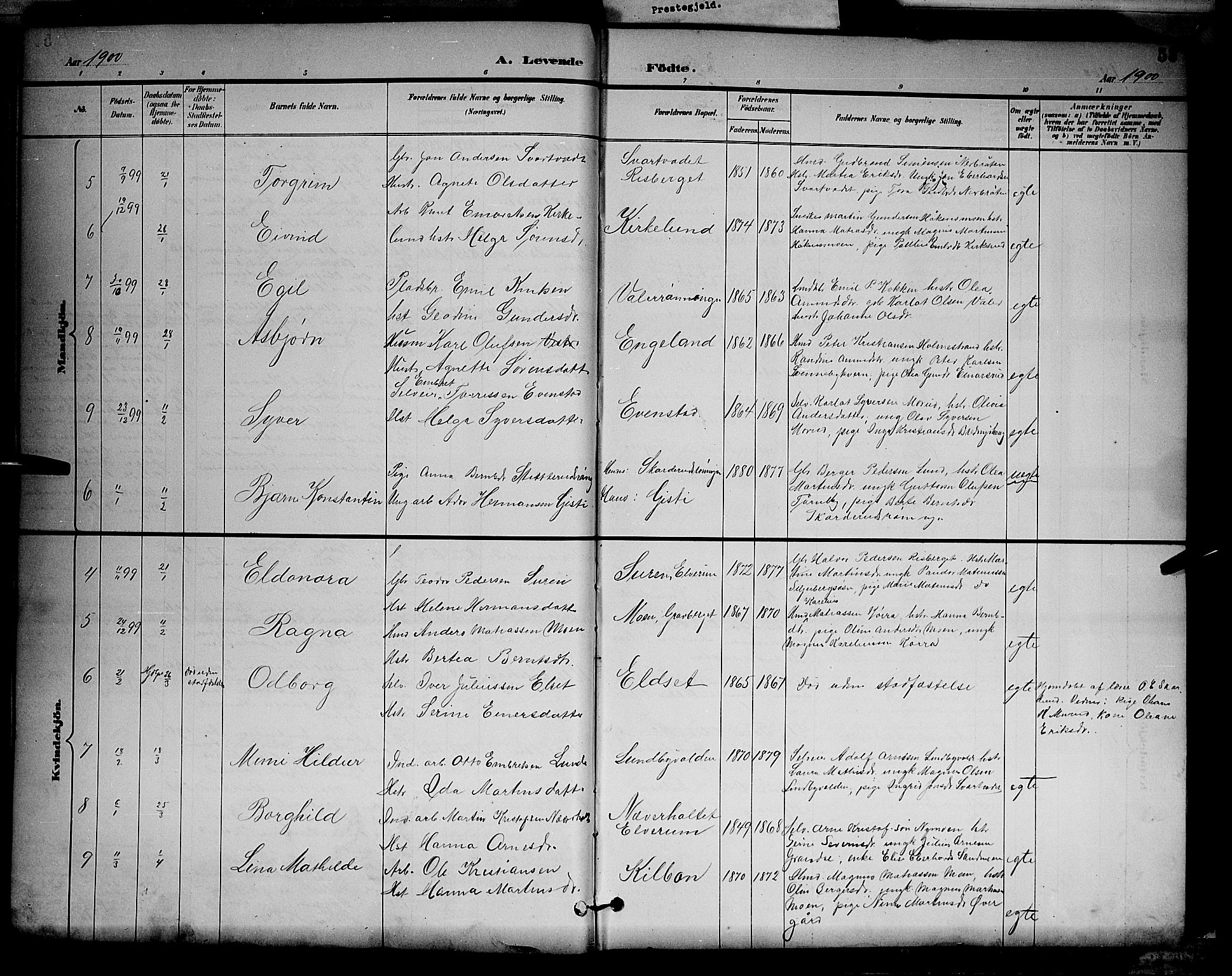 Våler prestekontor, Hedmark, AV/SAH-PREST-040/H/Ha/Hab/L0001: Parish register (copy) no. 1, 1894-1904, p. 53