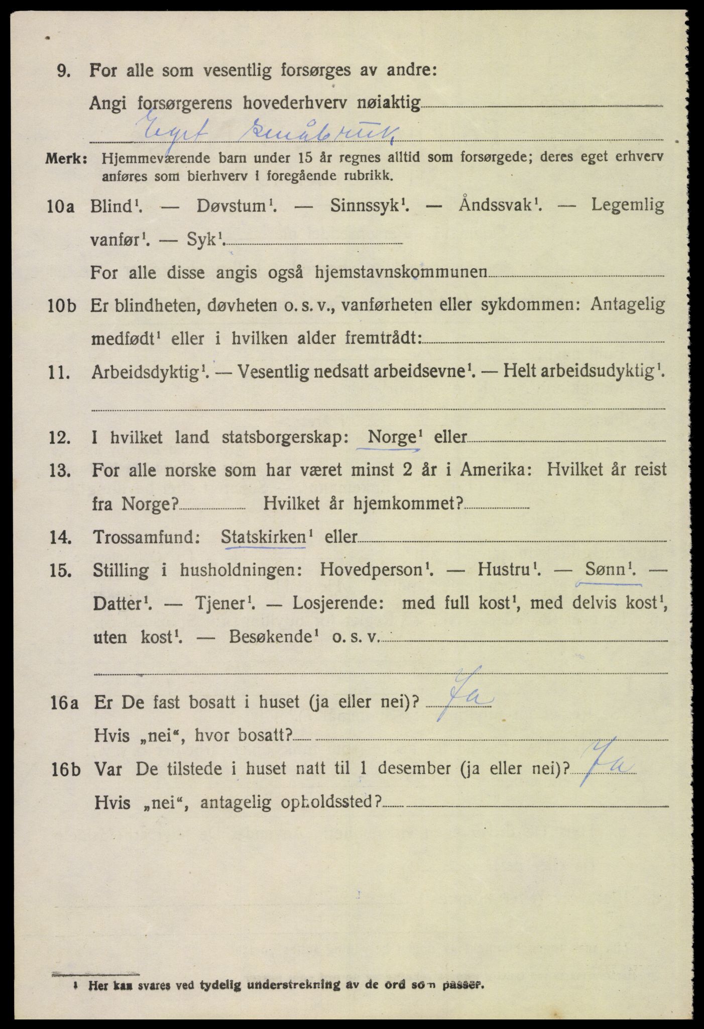 SAH, 1920 census for Åmot, 1920, p. 8182
