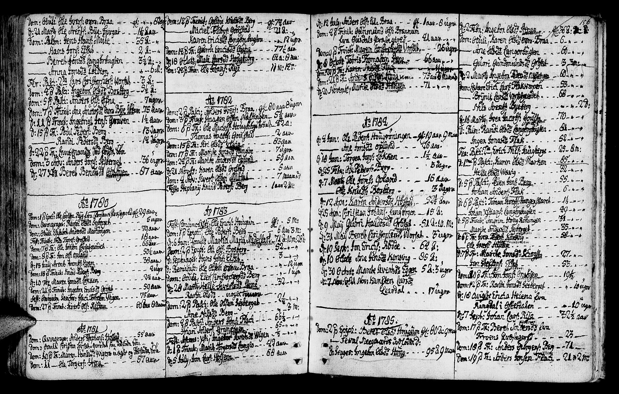 Ministerialprotokoller, klokkerbøker og fødselsregistre - Sør-Trøndelag, SAT/A-1456/612/L0370: Parish register (official) no. 612A04, 1754-1802, p. 156