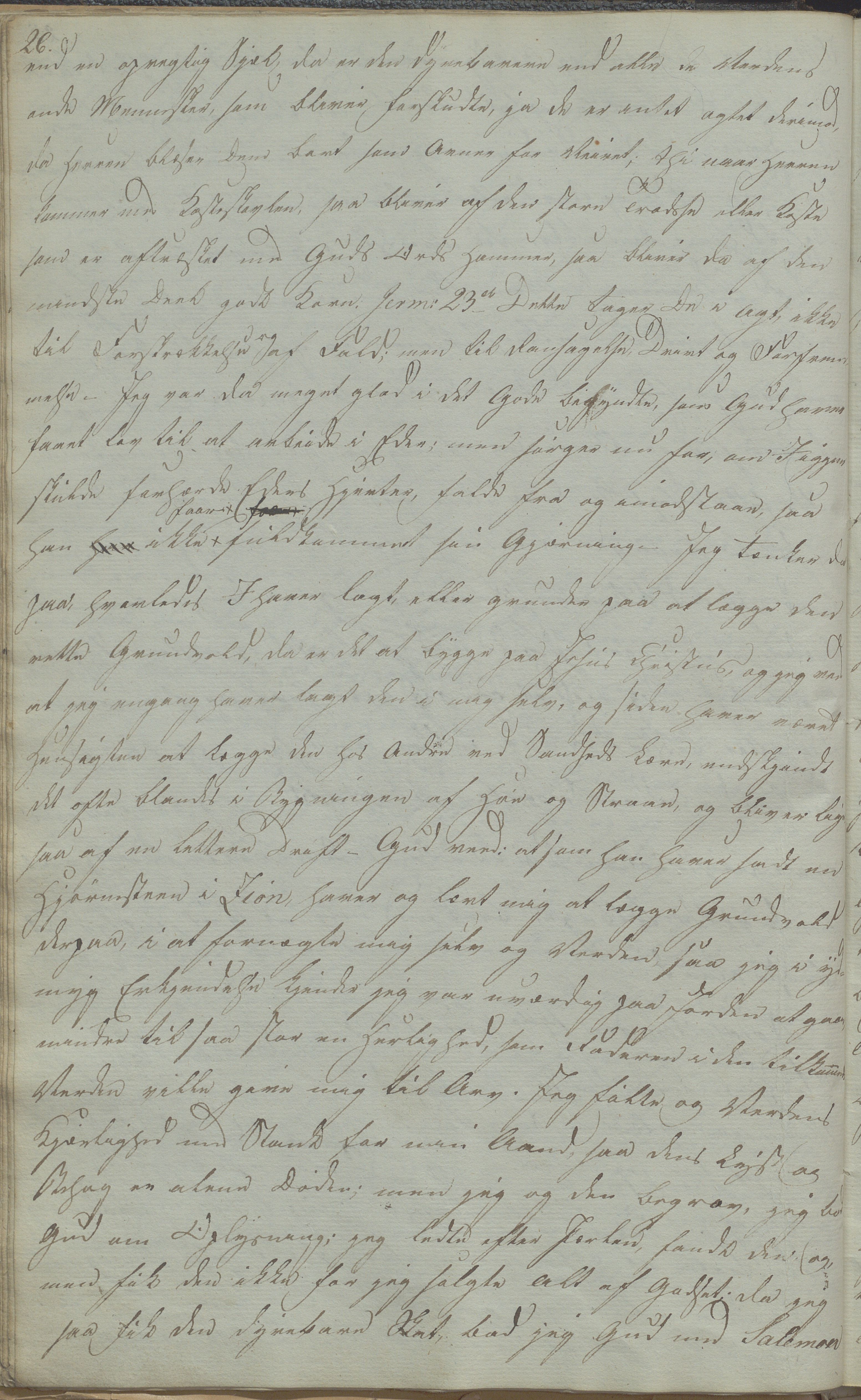 Heggtveitsamlingen, TMF/A-1007/H/L0052/0001: Innbundne brev Ms. S, med innlagt registratur / Innbundne brev Ms S. , 1801-1823, p. 26