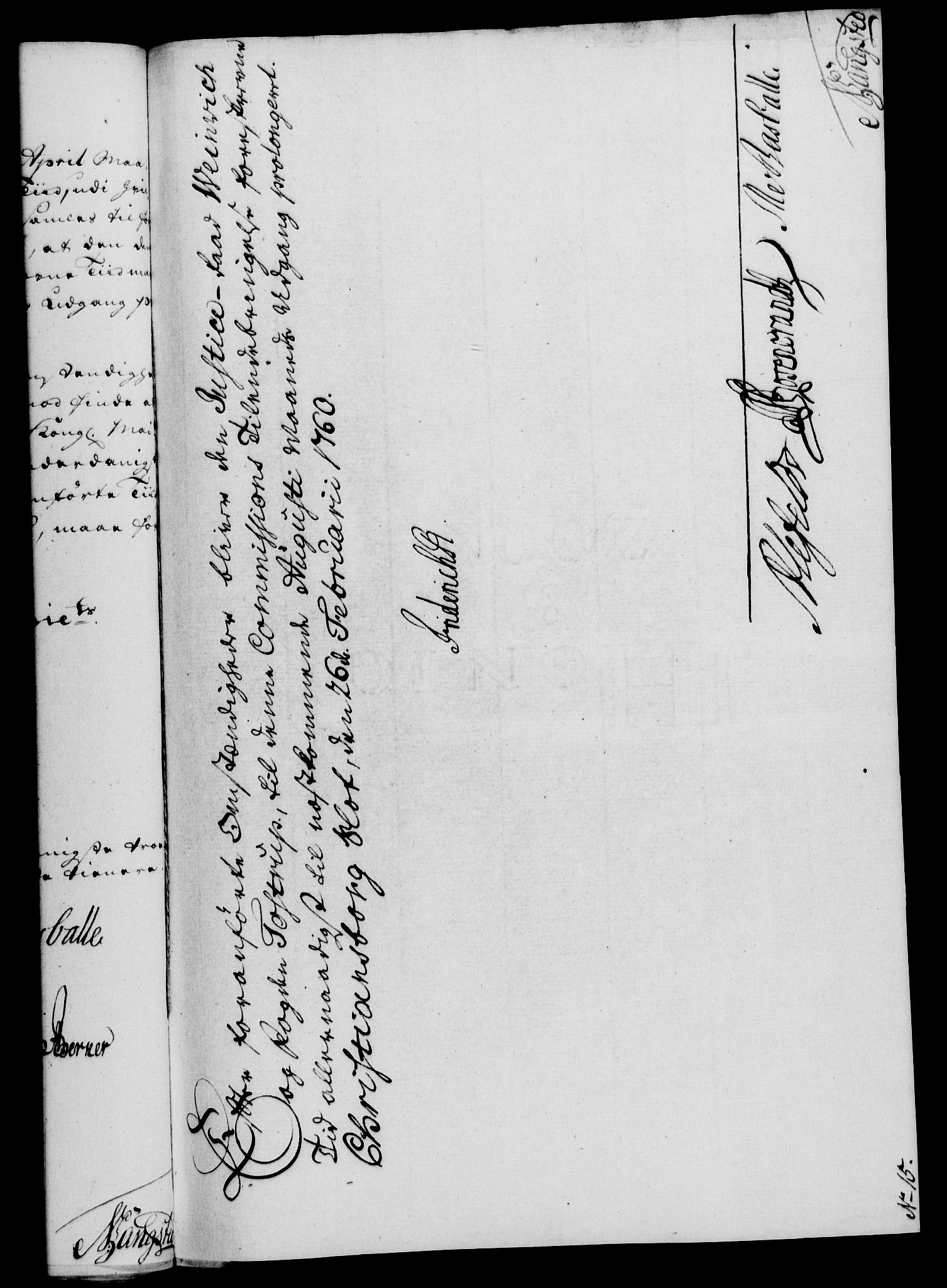 Rentekammeret, Kammerkanselliet, AV/RA-EA-3111/G/Gf/Gfa/L0042: Norsk relasjons- og resolusjonsprotokoll (merket RK 52.42), 1760, p. 97