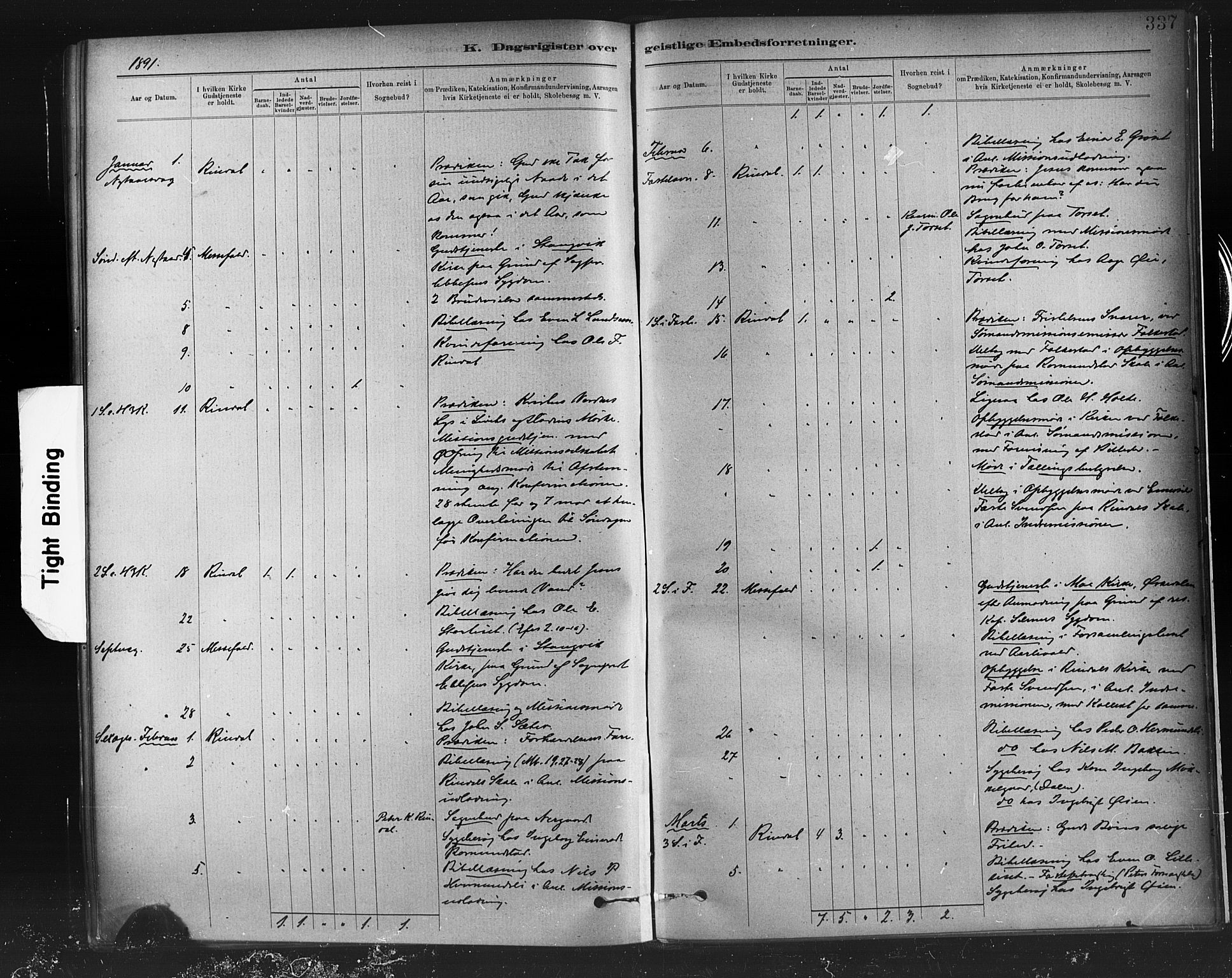 Ministerialprotokoller, klokkerbøker og fødselsregistre - Møre og Romsdal, AV/SAT-A-1454/598/L1069: Parish register (official) no. 598A03, 1882-1895, p. 337