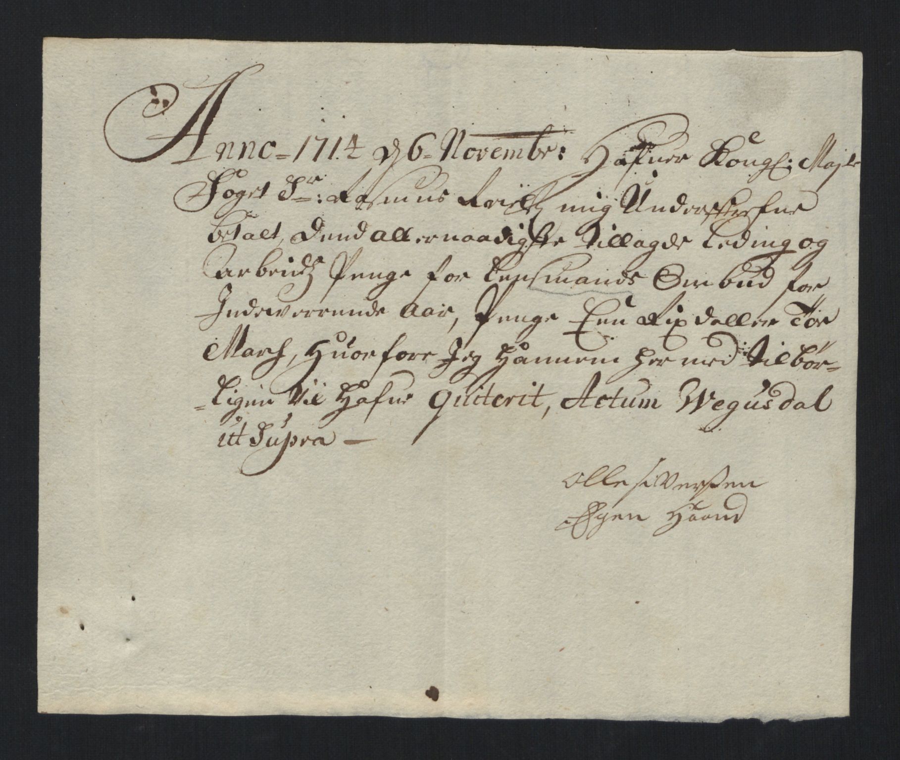 Rentekammeret inntil 1814, Reviderte regnskaper, Fogderegnskap, AV/RA-EA-4092/R40/L2451: Fogderegnskap Råbyggelag, 1714-1715, p. 104