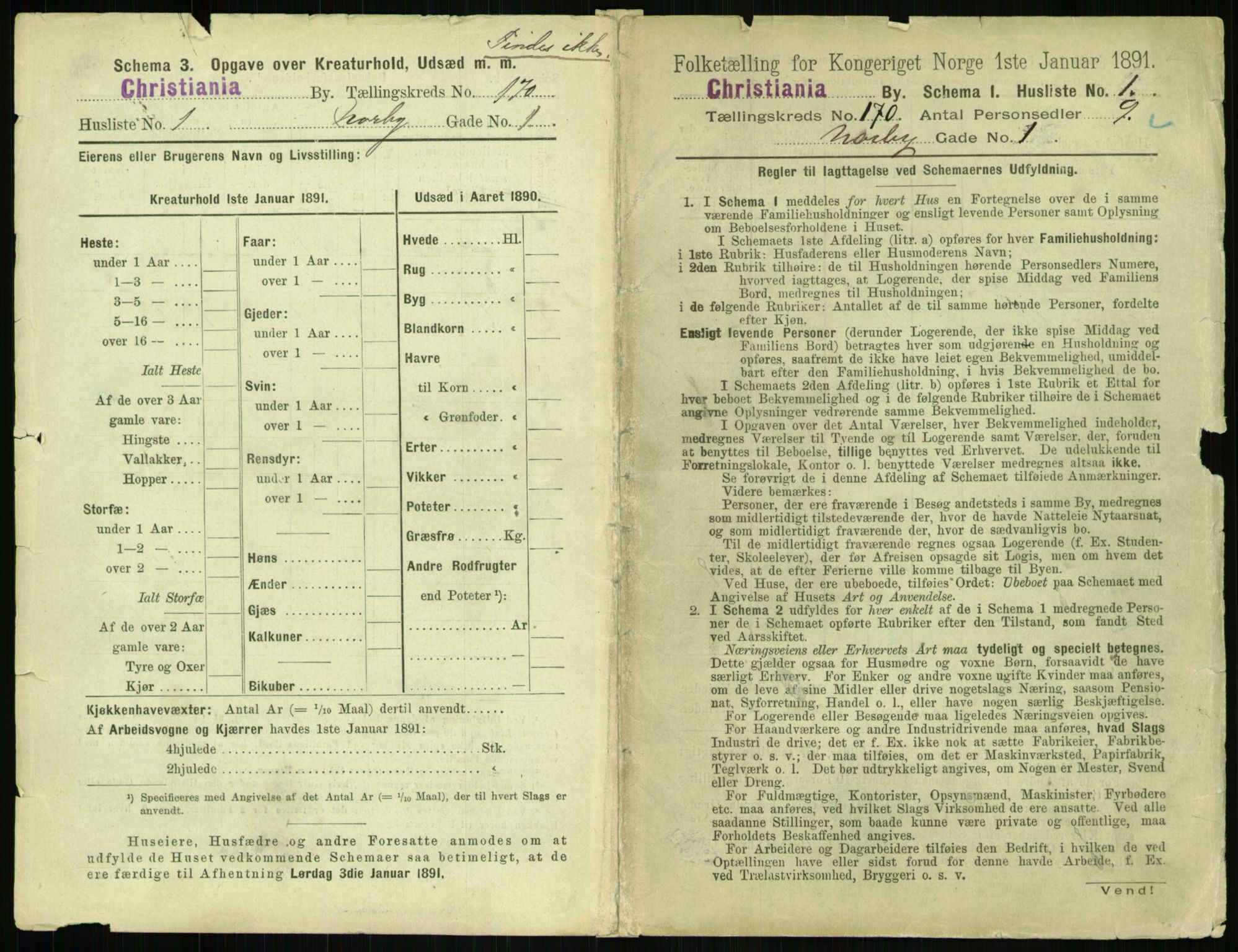 RA, 1891 census for 0301 Kristiania, 1891, p. 99528