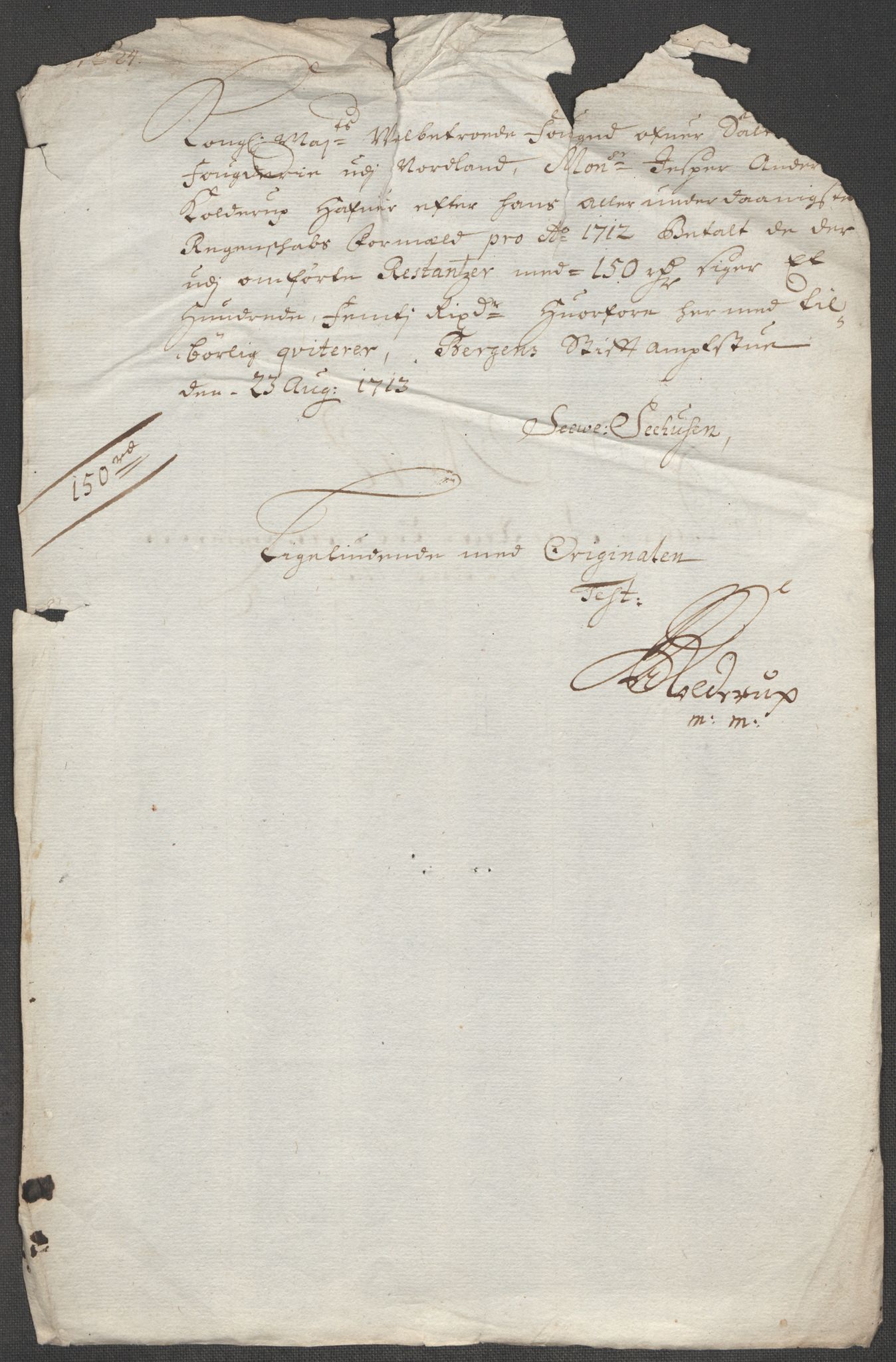 Rentekammeret inntil 1814, Reviderte regnskaper, Fogderegnskap, AV/RA-EA-4092/R66/L4583: Fogderegnskap Salten, 1713, p. 216