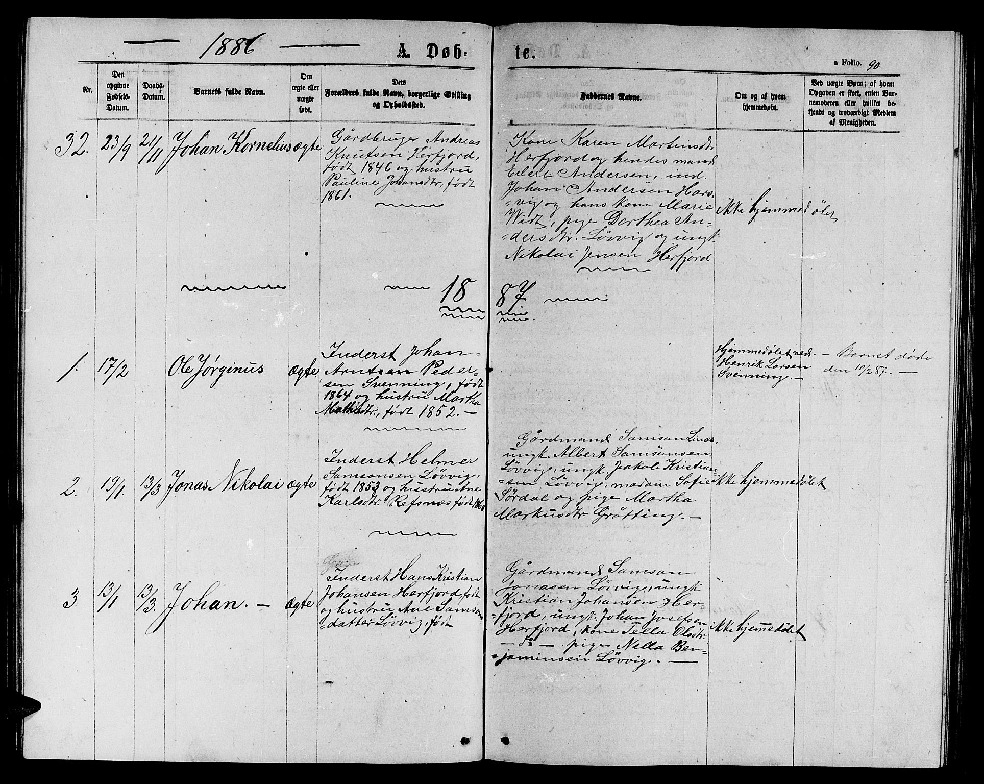 Ministerialprotokoller, klokkerbøker og fødselsregistre - Sør-Trøndelag, SAT/A-1456/656/L0695: Parish register (copy) no. 656C01, 1867-1889, p. 90