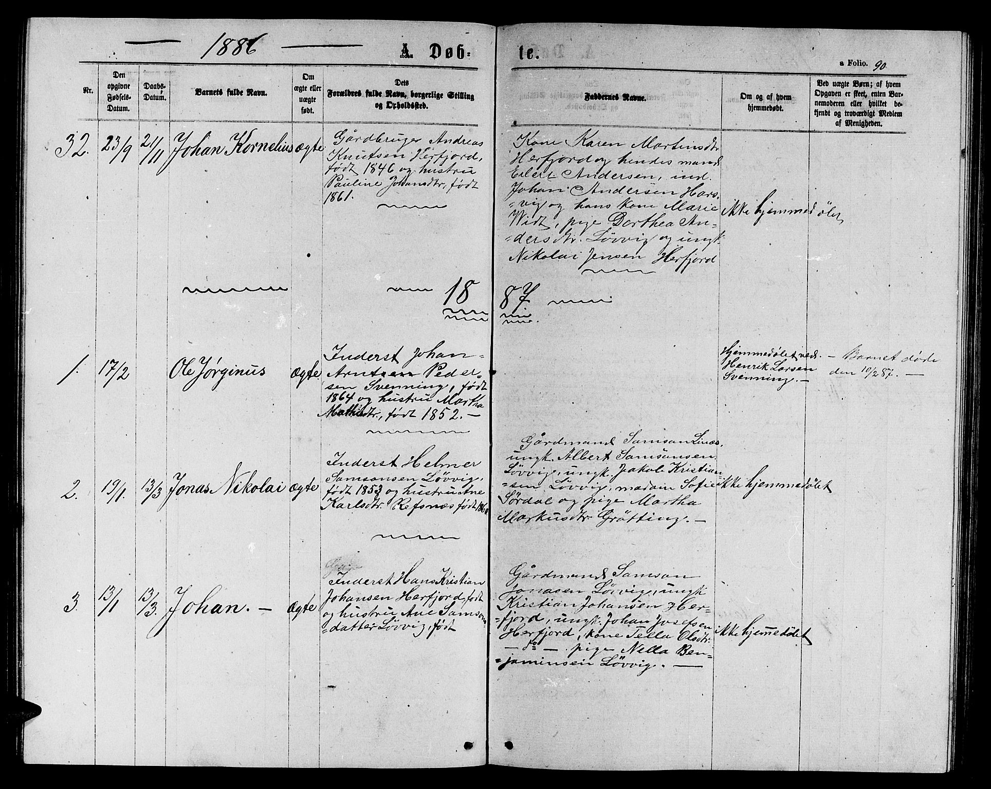 Ministerialprotokoller, klokkerbøker og fødselsregistre - Sør-Trøndelag, AV/SAT-A-1456/656/L0695: Parish register (copy) no. 656C01, 1867-1889, p. 90