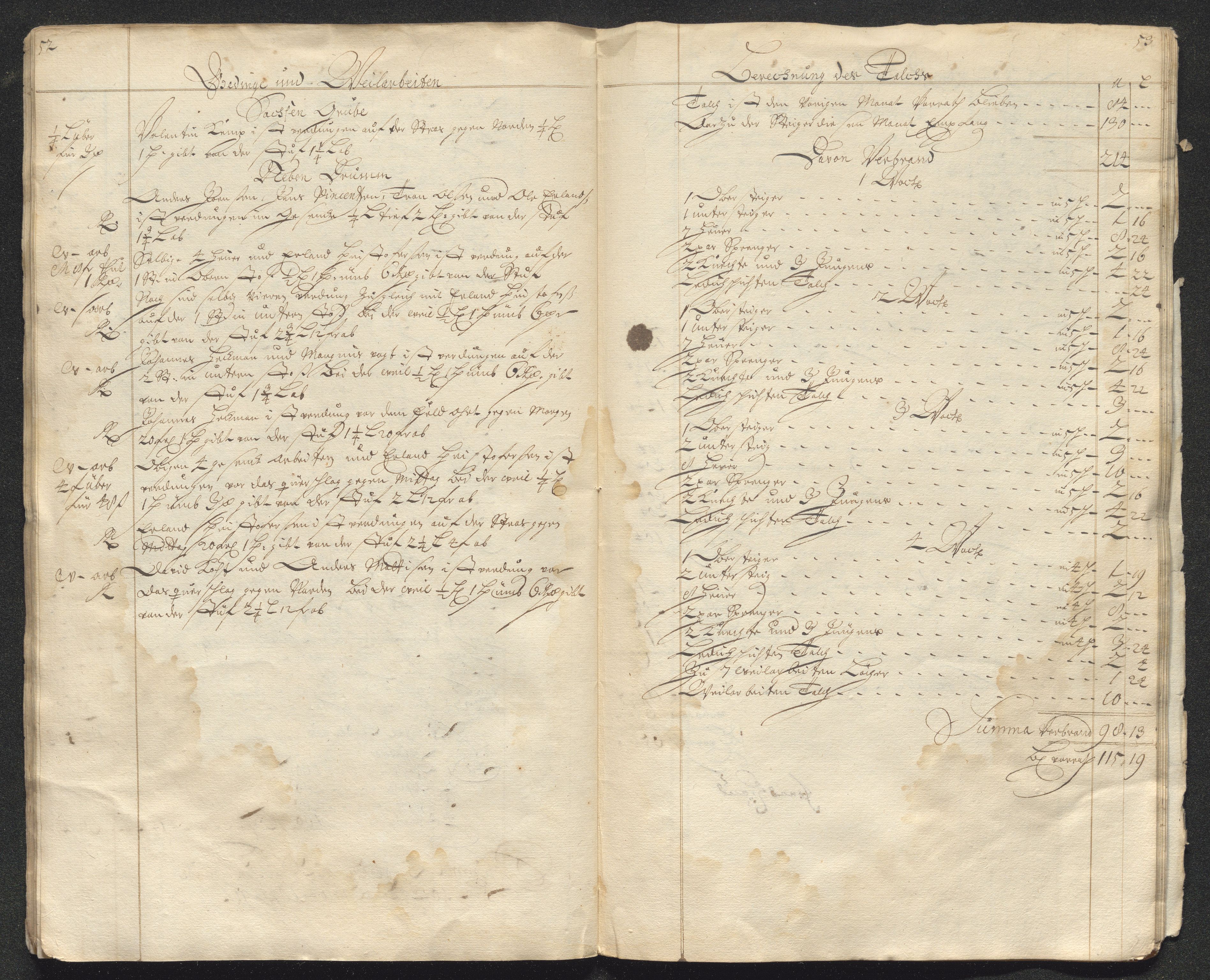 Kongsberg Sølvverk 1623-1816, AV/SAKO-EA-3135/001/D/Dc/Dcd/L0098: Utgiftsregnskap for gruver m.m. , 1710, p. 388