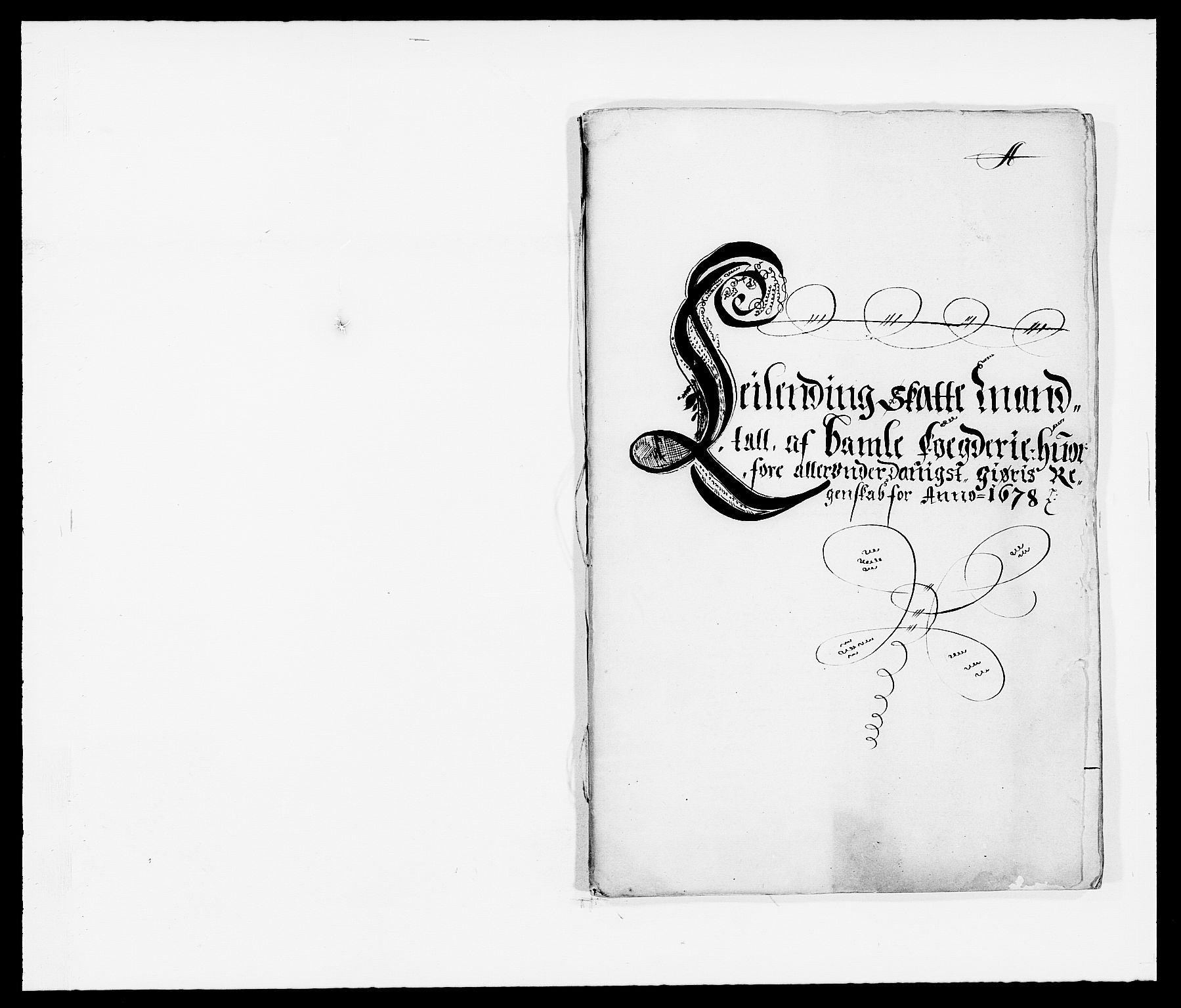Rentekammeret inntil 1814, Reviderte regnskaper, Fogderegnskap, AV/RA-EA-4092/R34/L2044: Fogderegnskap Bamble, 1678-1679, p. 4