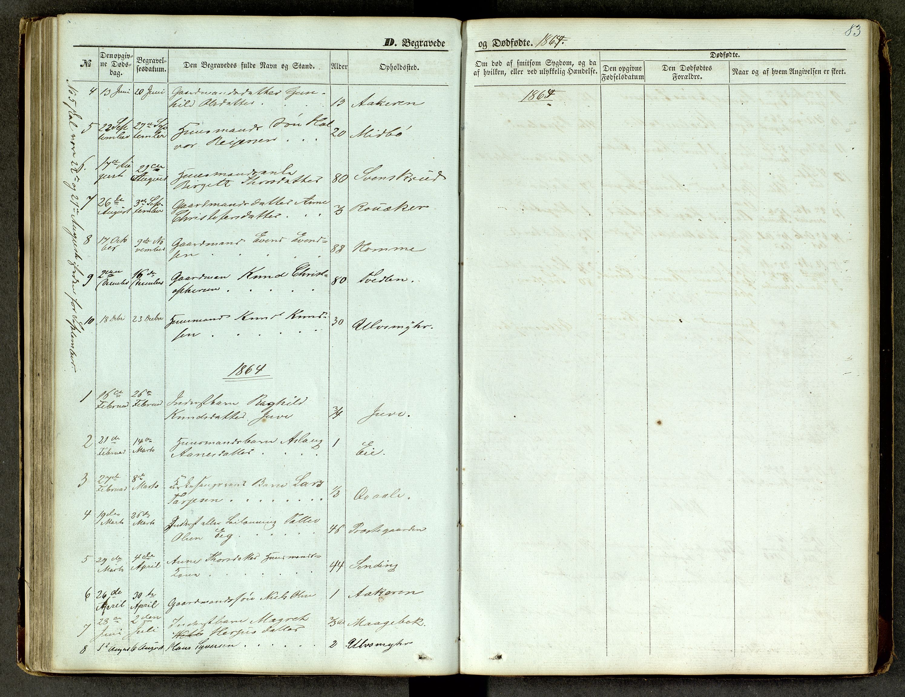 Lårdal kirkebøker, AV/SAKO-A-284/G/Ga/L0002: Parish register (copy) no. I 2, 1861-1890, p. 83