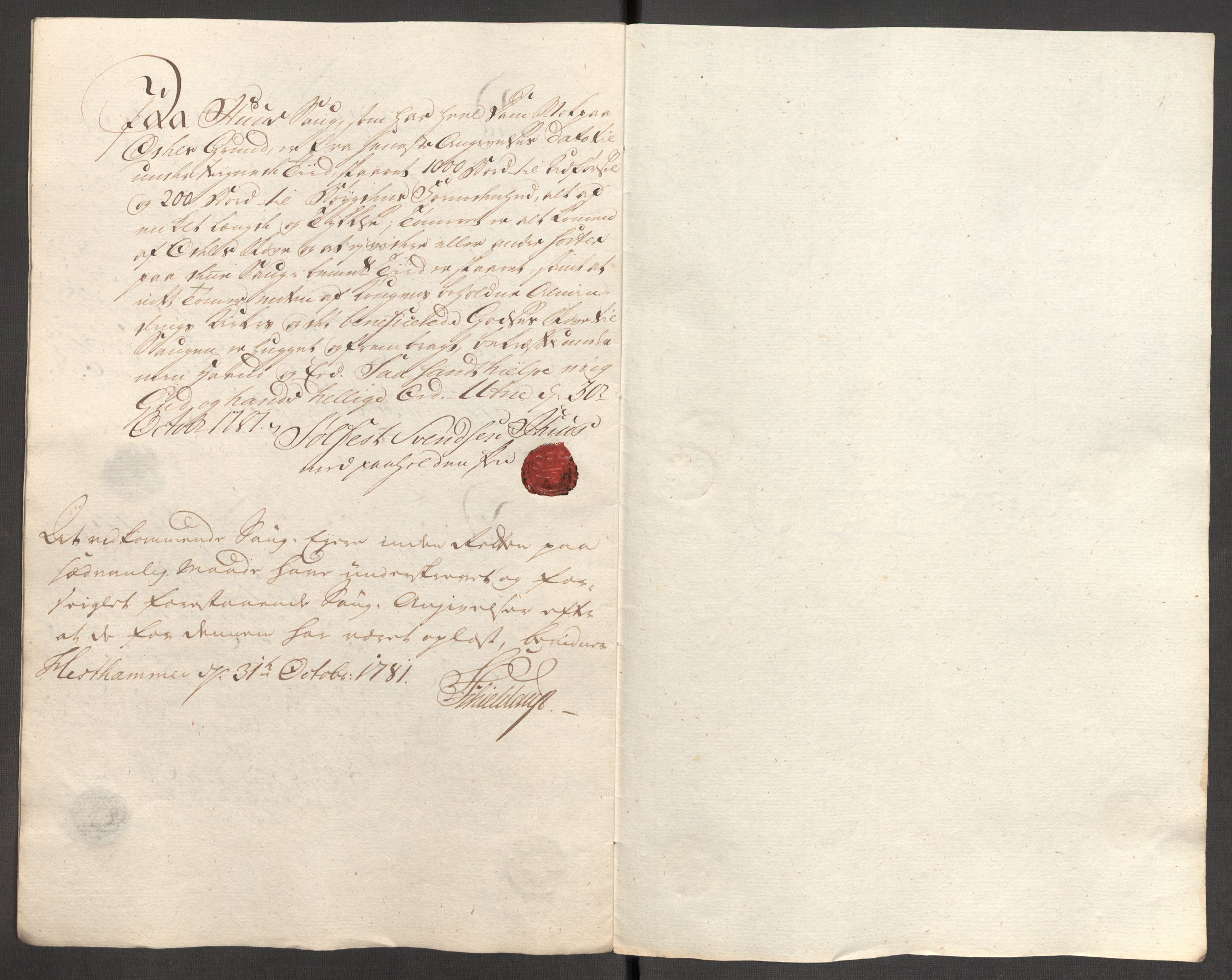 Rentekammeret inntil 1814, Reviderte regnskaper, Fogderegnskap, RA/EA-4092/R48/L3097: Fogderegnskap Sunnhordland og Hardanger, 1781, p. 240