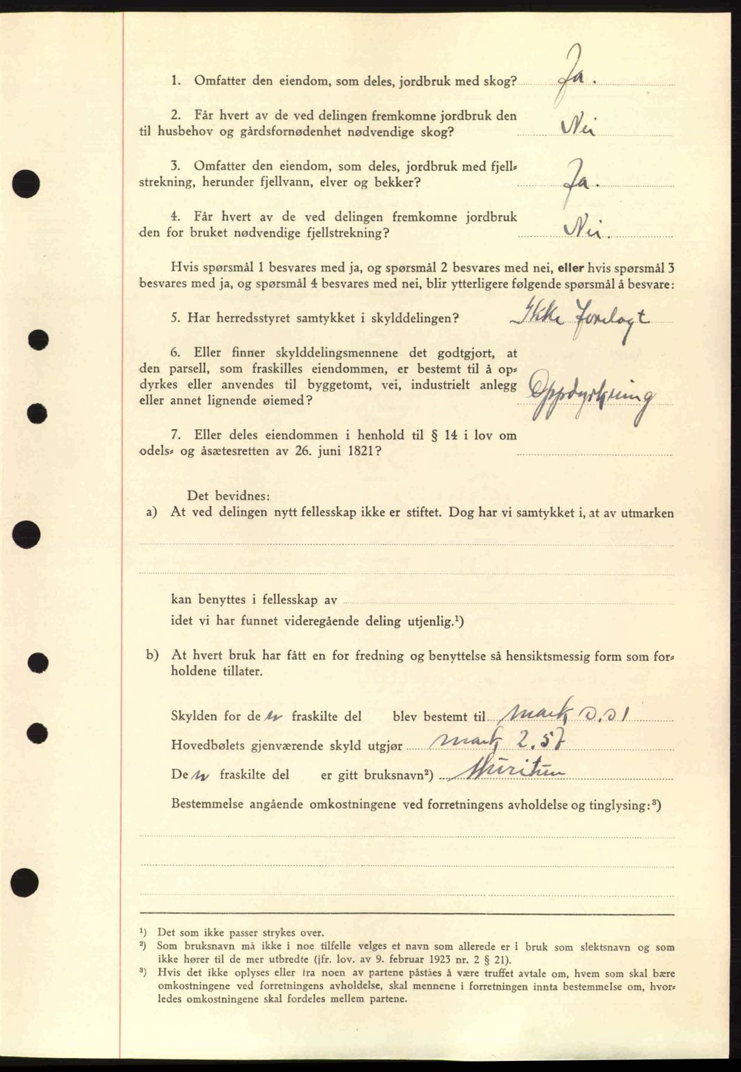 Nordre Sunnmøre sorenskriveri, AV/SAT-A-0006/1/2/2C/2Ca: Mortgage book no. A11, 1941-1941, Diary no: : 828/1941