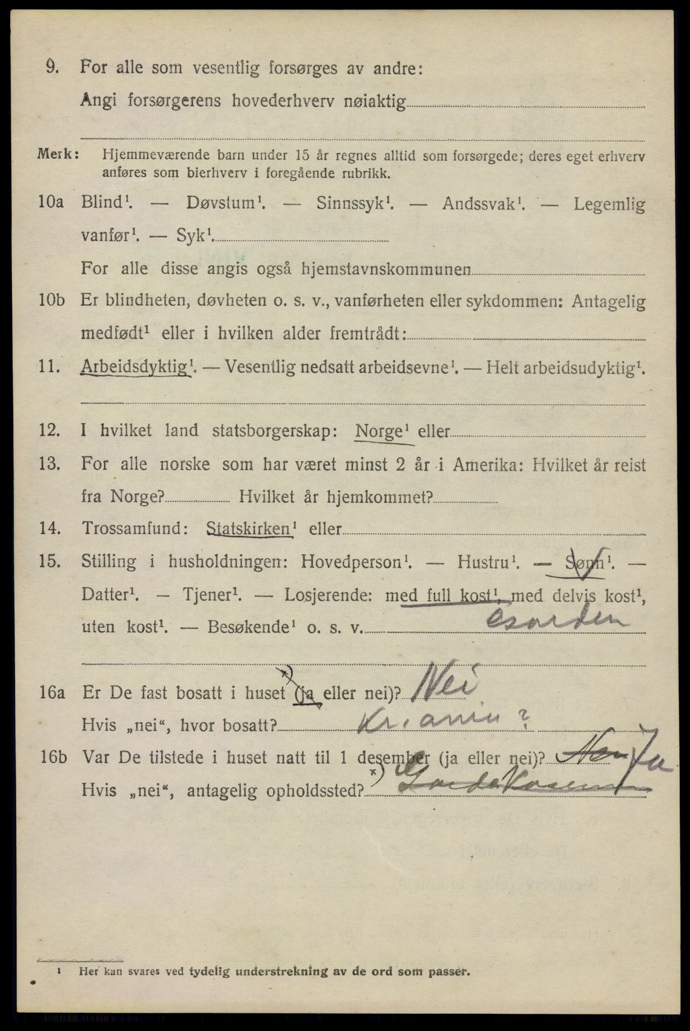 SAO, 1920 census for Aker, 1920, p. 42381