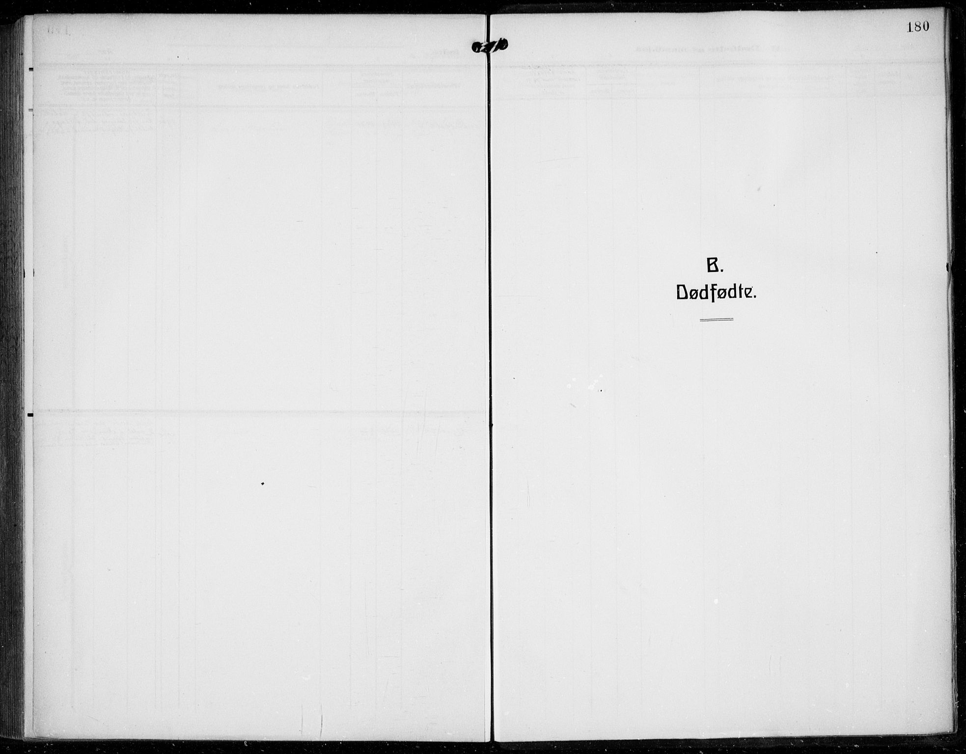 Mariakirken Sokneprestembete, SAB/A-76901/H/Hab/L0006: Parish register (copy) no. A 6, 1909-1939, p. 180
