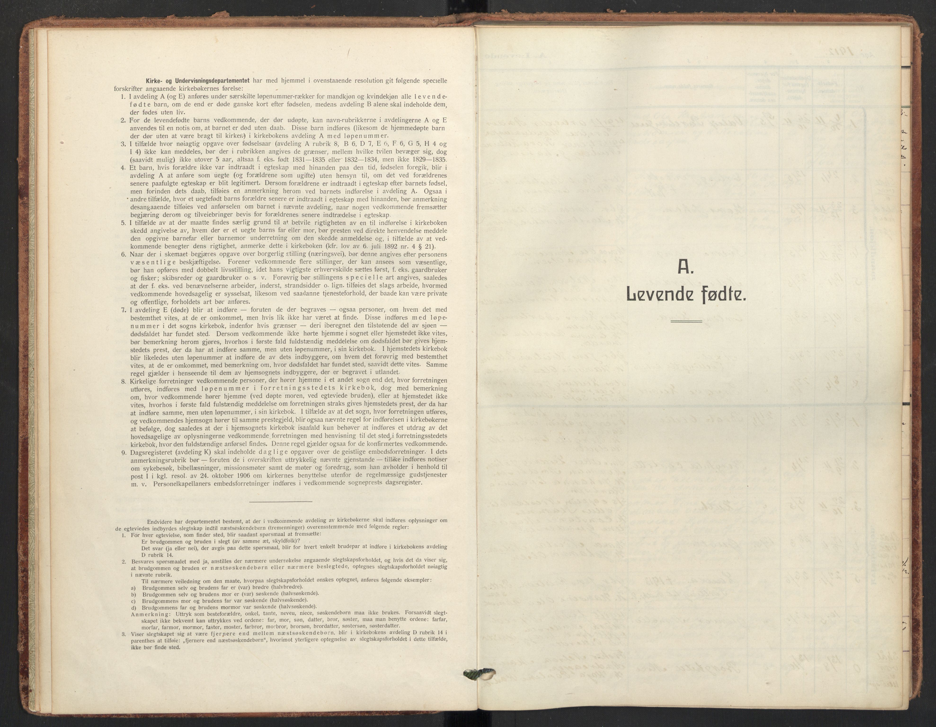 Ministerialprotokoller, klokkerbøker og fødselsregistre - Nordland, SAT/A-1459/830/L0455: Parish register (official) no. 830A19, 1912-1942