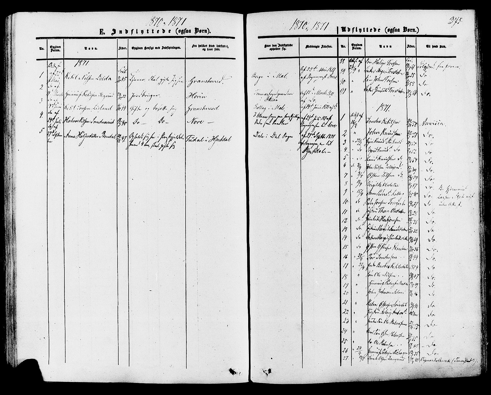 Tinn kirkebøker, SAKO/A-308/F/Fa/L0006: Parish register (official) no. I 6, 1857-1878, p. 375