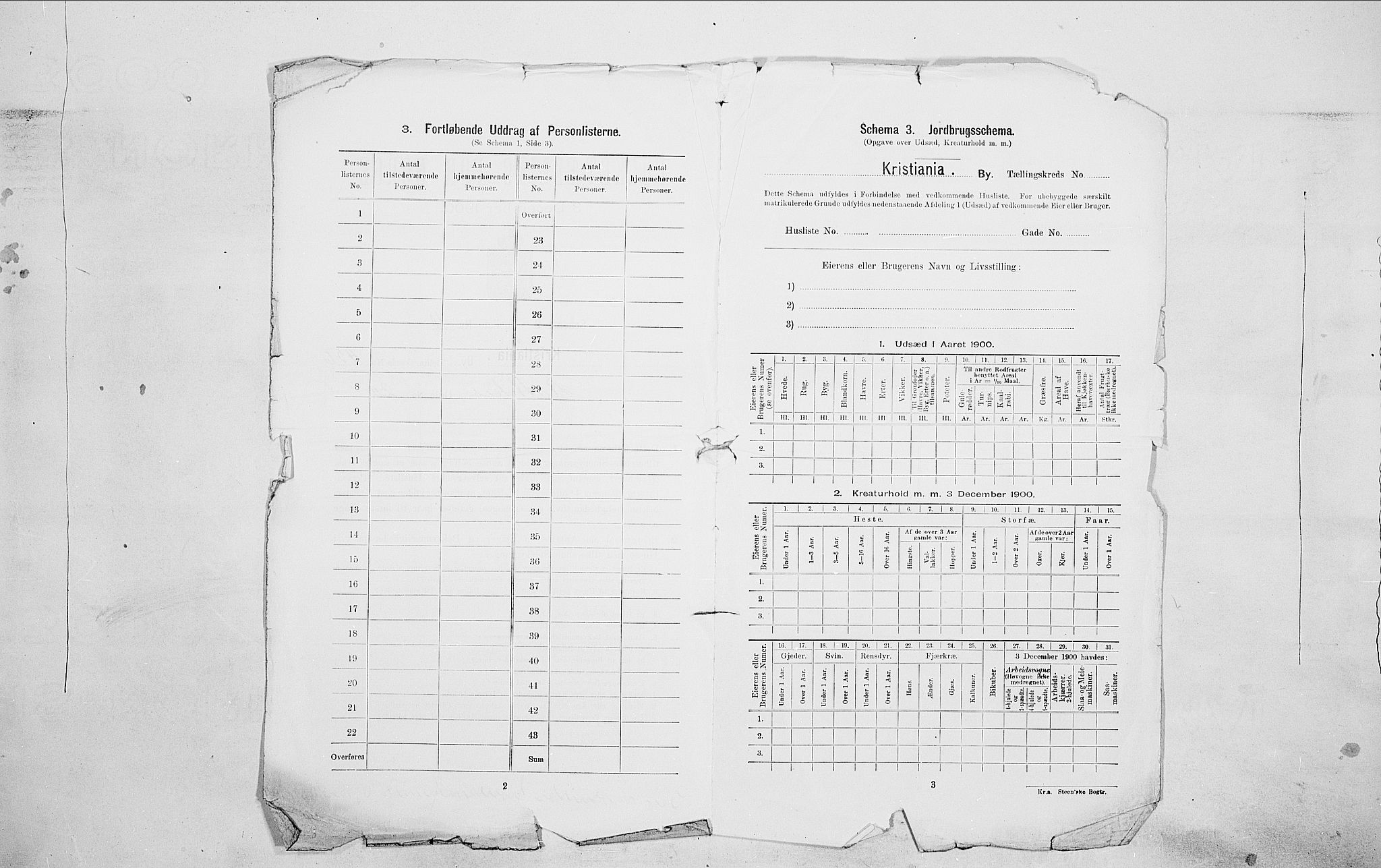 SAO, 1900 census for Kristiania, 1900, p. 74411