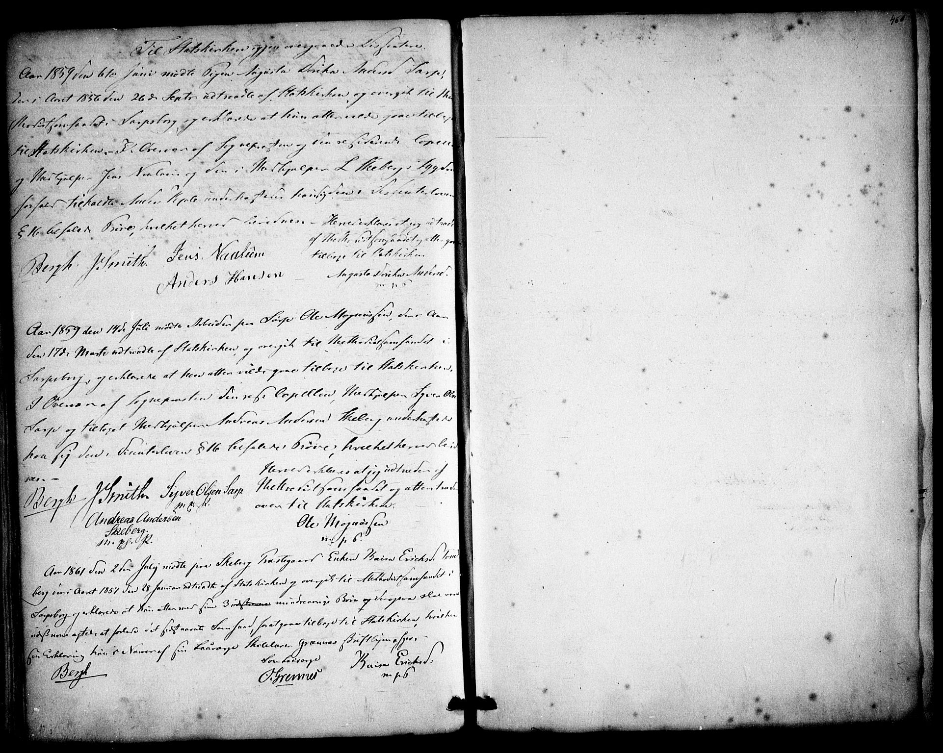 Skjeberg prestekontor Kirkebøker, SAO/A-10923/F/Fa/L0007: Parish register (official) no. I 7, 1859-1868, p. 460