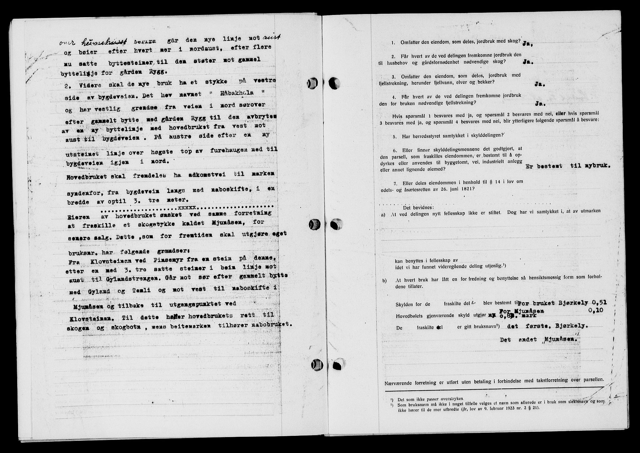 Flekkefjord sorenskriveri, AV/SAK-1221-0001/G/Gb/Gba/L0056: Mortgage book no. A-4, 1940-1941, Diary no: : 11/1941