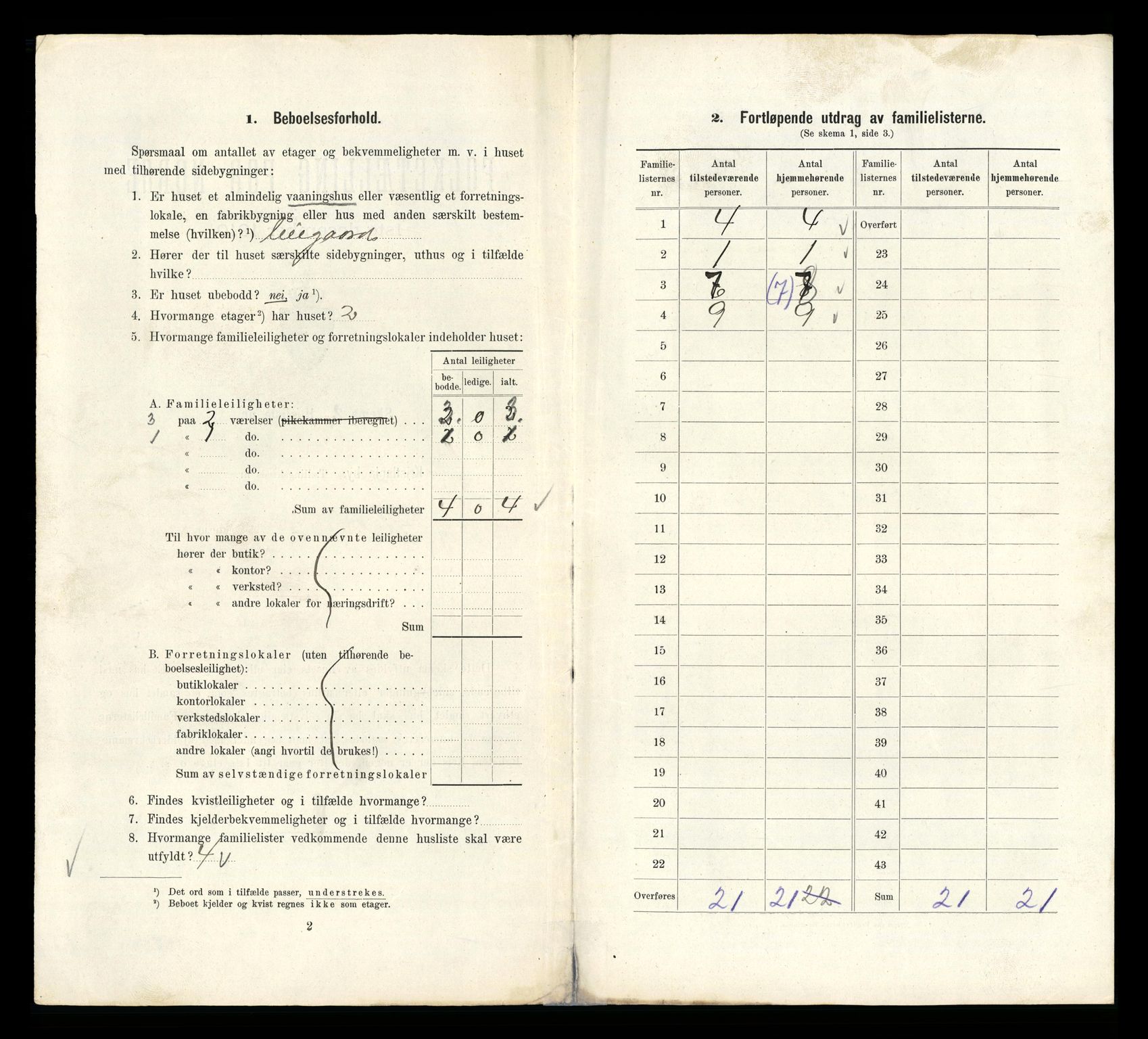 RA, 1910 census for Kristiania, 1910, p. 63656