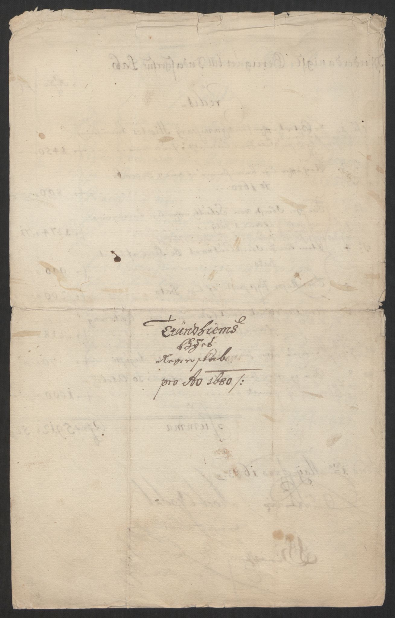 Rentekammeret inntil 1814, Reviderte regnskaper, Byregnskaper, AV/RA-EA-4066/R/Rs/L0504: [S1] Kontribusjonsregnskap, 1631-1684, p. 321