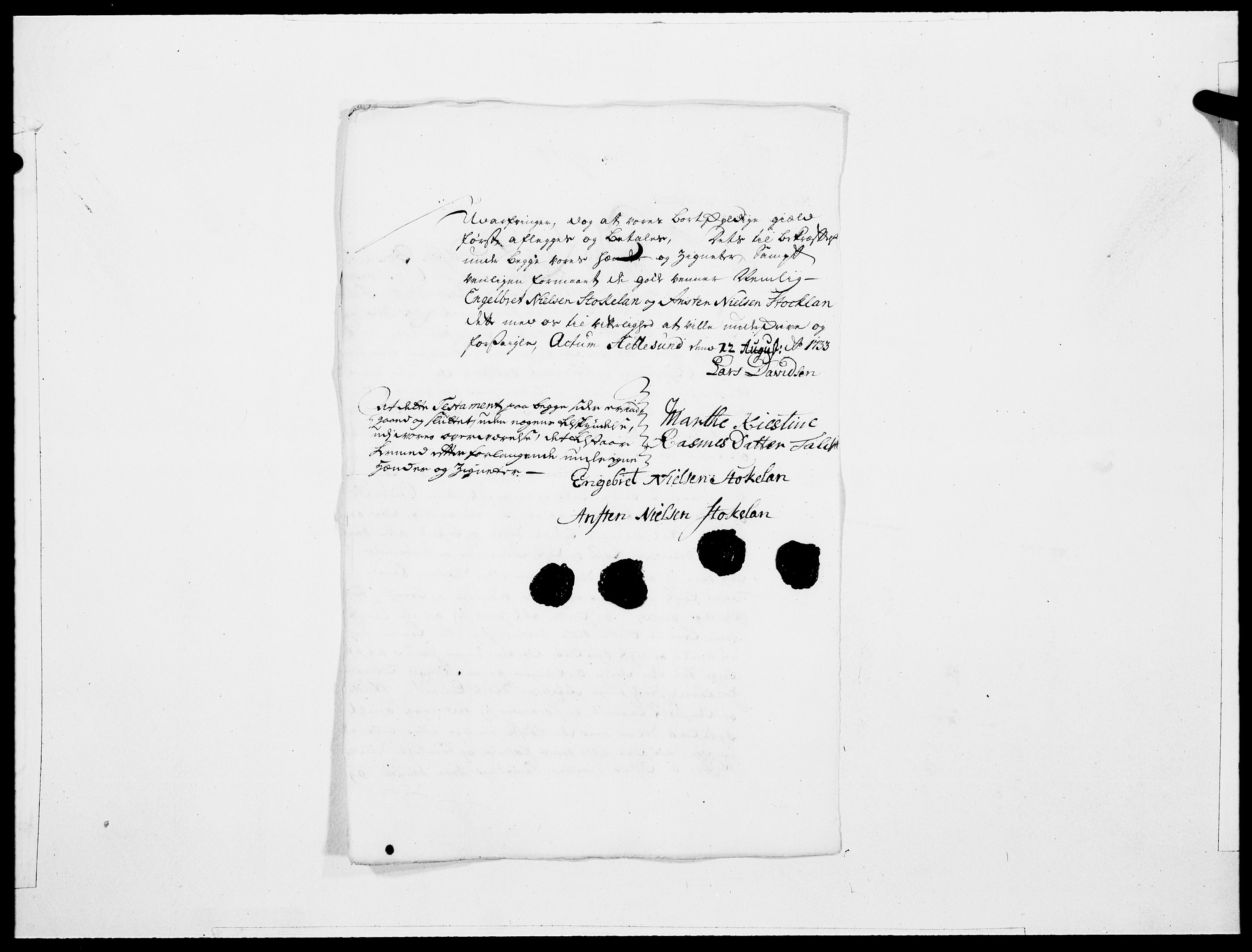 Danske Kanselli 1572-1799, AV/RA-EA-3023/F/Fc/Fcc/Fcca/L0114: Norske innlegg 1572-1799, 1733, p. 293