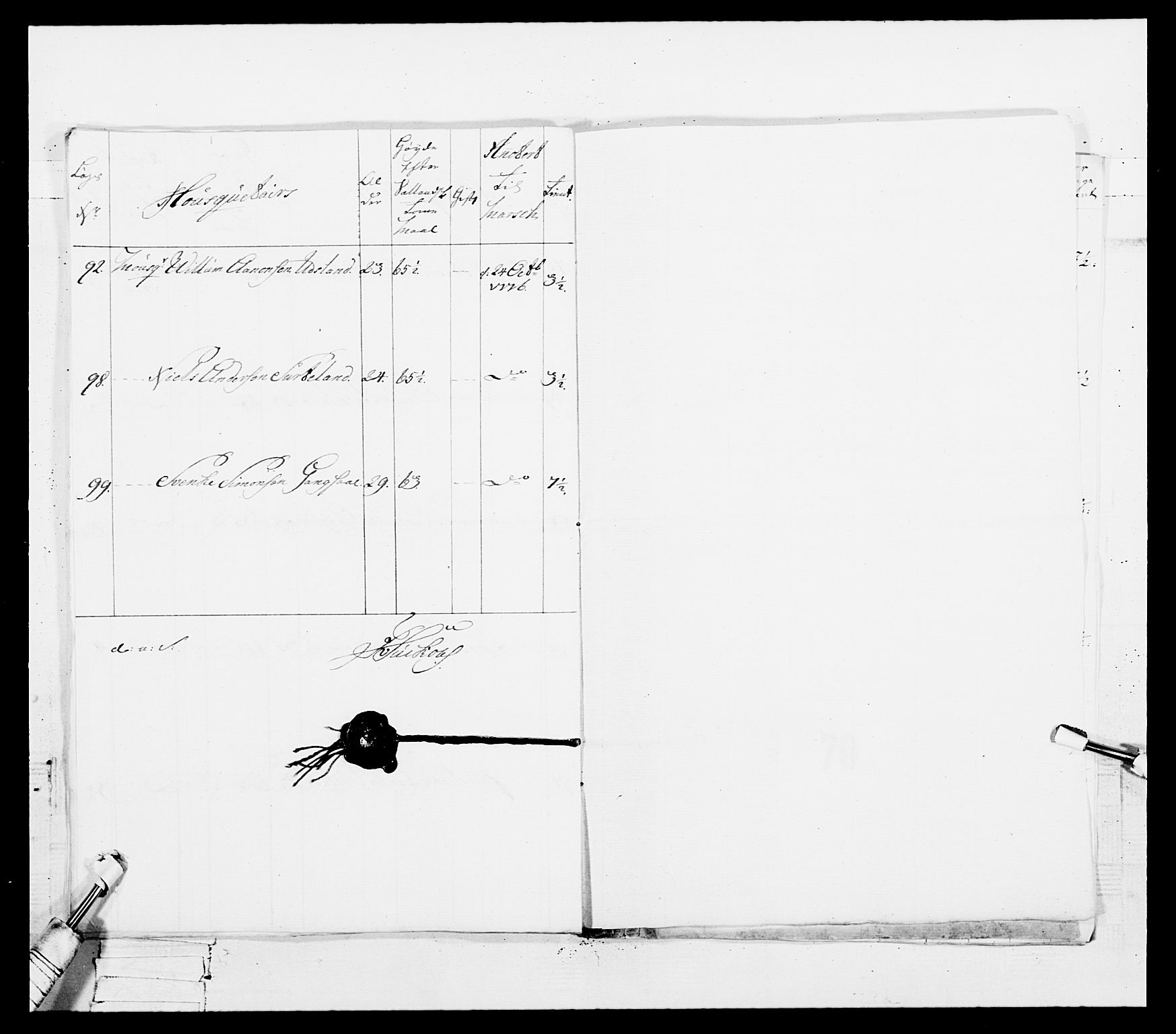 Generalitets- og kommissariatskollegiet, Det kongelige norske kommissariatskollegium, AV/RA-EA-5420/E/Eh/L0101: 1. Vesterlenske nasjonale infanteriregiment, 1766-1777, p. 501