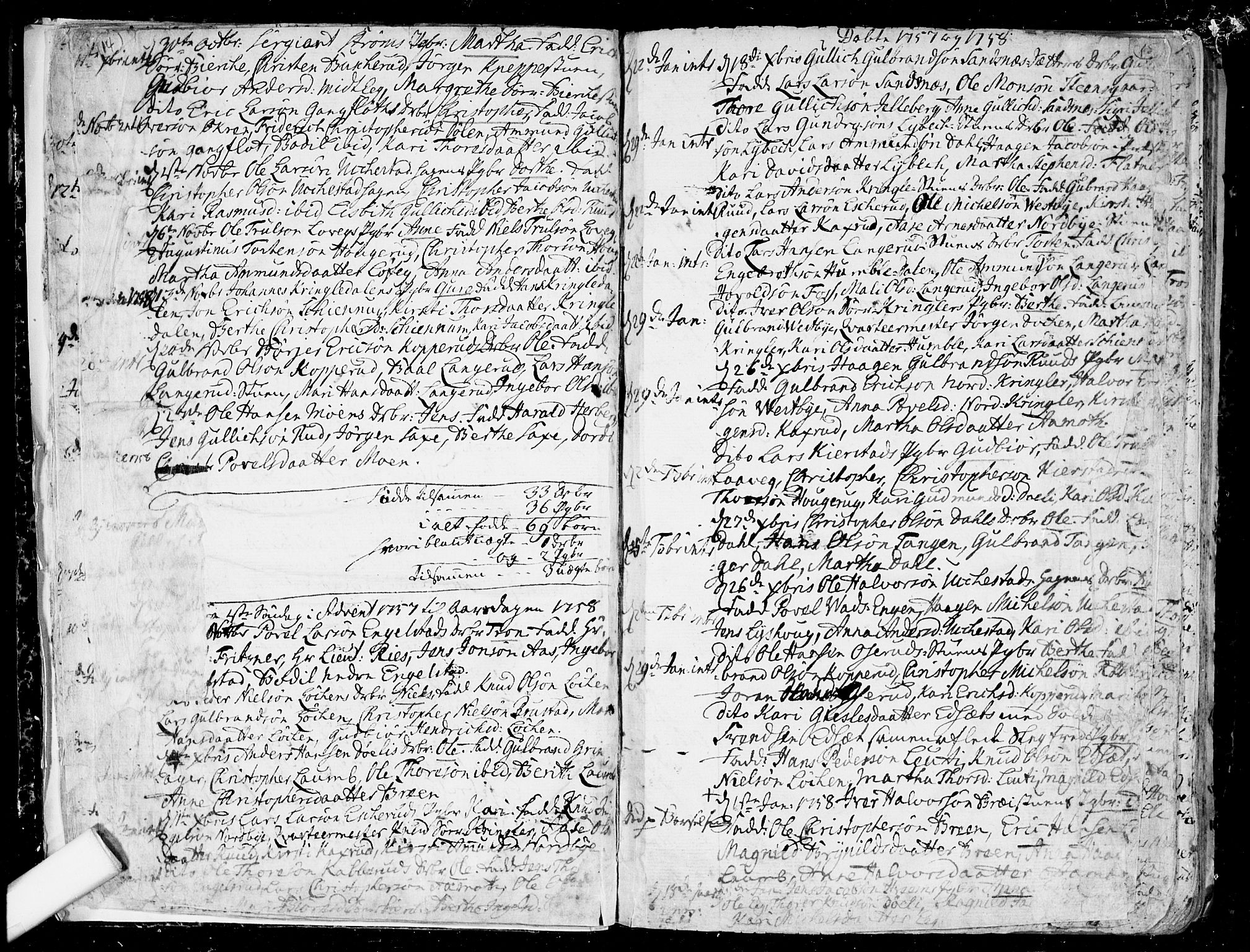 Nannestad prestekontor Kirkebøker, AV/SAO-A-10414a/F/Fa/L0007: Parish register (official) no. I 7, 1754-1791, p. 14-15