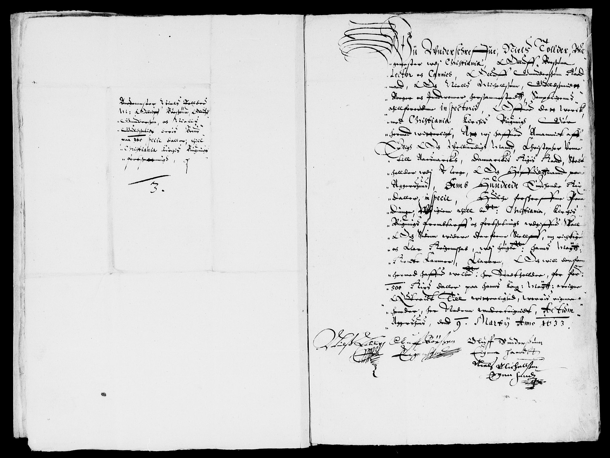 Rentekammeret inntil 1814, Reviderte regnskaper, Lensregnskaper, AV/RA-EA-5023/R/Rb/Rba/L0113: Akershus len, 1631-1634