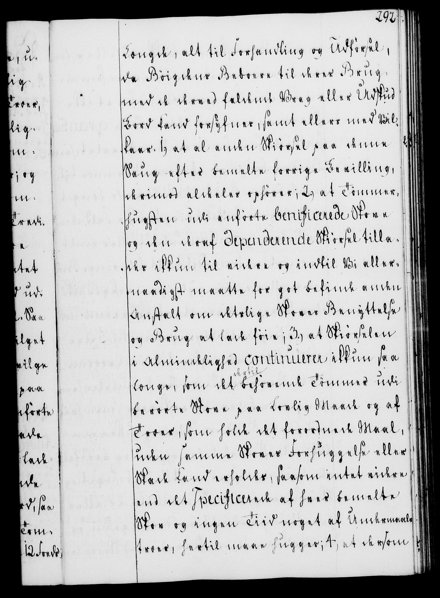 Rentekammeret, Kammerkanselliet, RA/EA-3111/G/Gg/Gga/L0008: Norsk ekspedisjonsprotokoll med register (merket RK 53.8), 1768-1771, p. 292