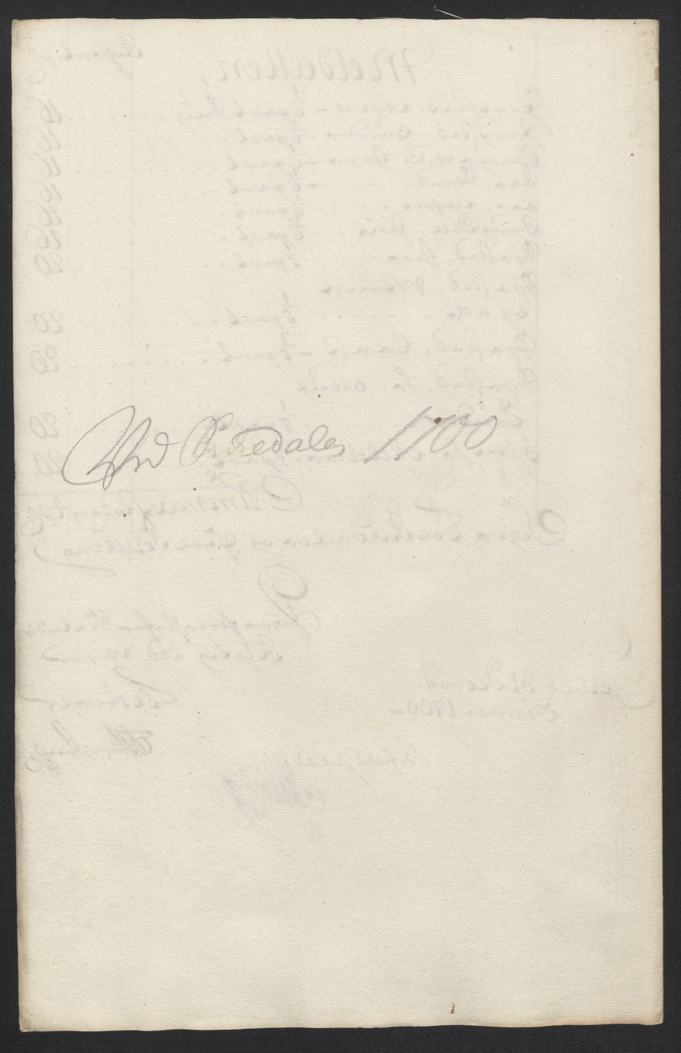 Rentekammeret inntil 1814, Reviderte regnskaper, Fogderegnskap, AV/RA-EA-4092/R60/L3950: Fogderegnskap Orkdal og Gauldal, 1700, p. 109