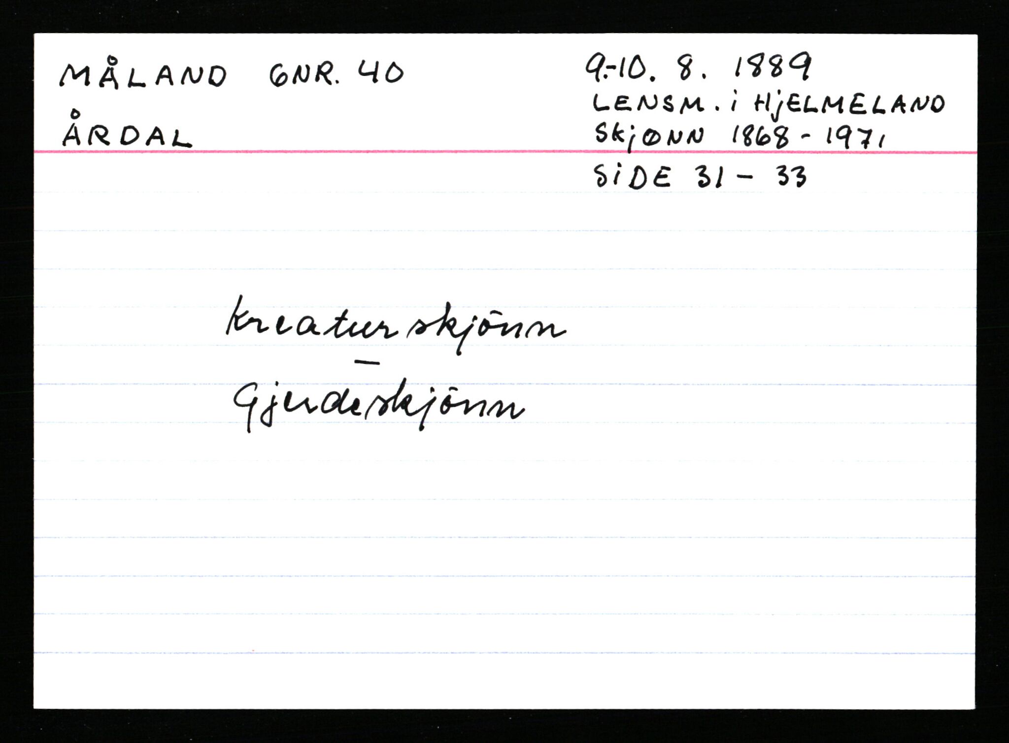 Statsarkivet i Stavanger, AV/SAST-A-101971/03/Y/Ym/L0040: Åstedskort sortert etter gårdsnavn: Mykje - Navrestad, 1600-1950, p. 604