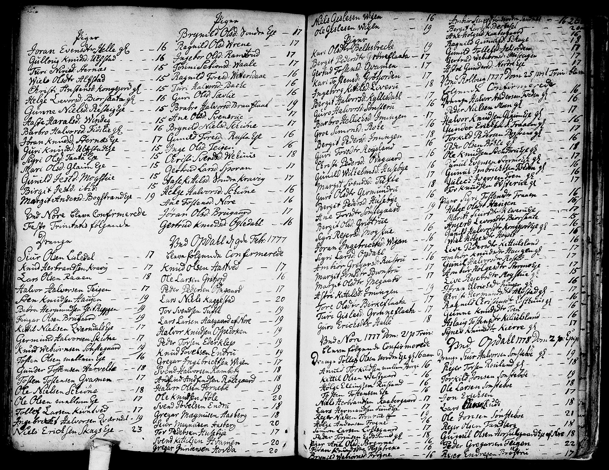 Rollag kirkebøker, SAKO/A-240/F/Fa/L0003: Parish register (official) no. I 3, 1743-1778, p. 260