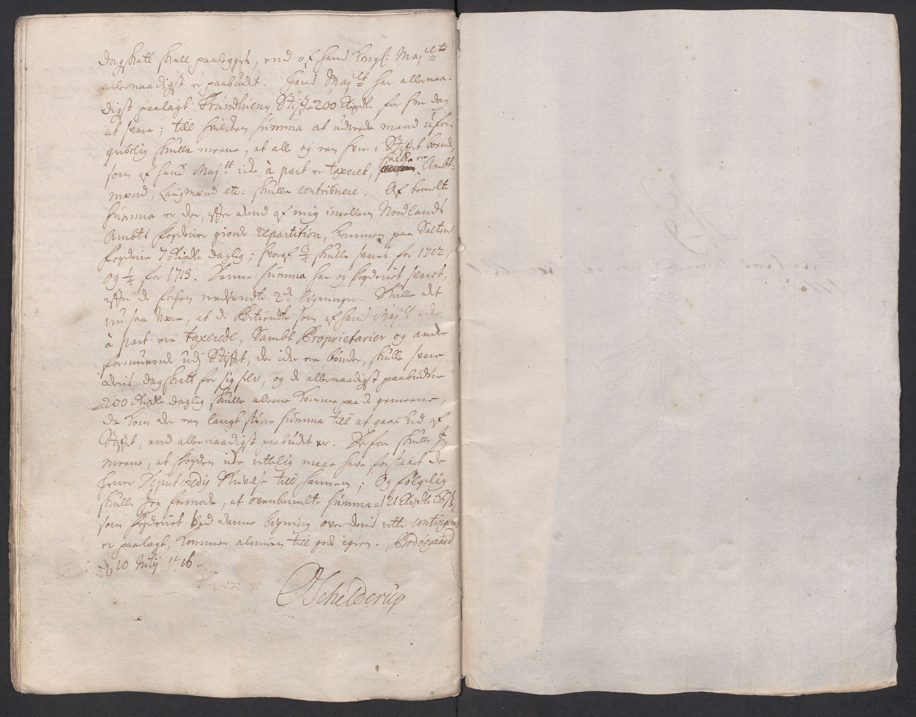 Rentekammeret inntil 1814, Reviderte regnskaper, Fogderegnskap, AV/RA-EA-4092/R66/L4585: Fogderegnskap Salten, 1715, p. 133