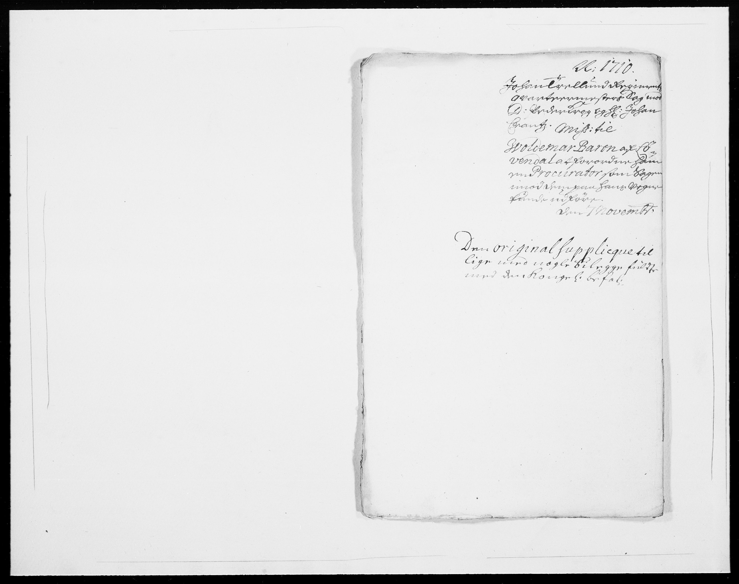 Danske Kanselli 1572-1799, AV/RA-EA-3023/F/Fc/Fcc/Fcca/L0069: Norske innlegg 1572-1799, 1710, p. 209