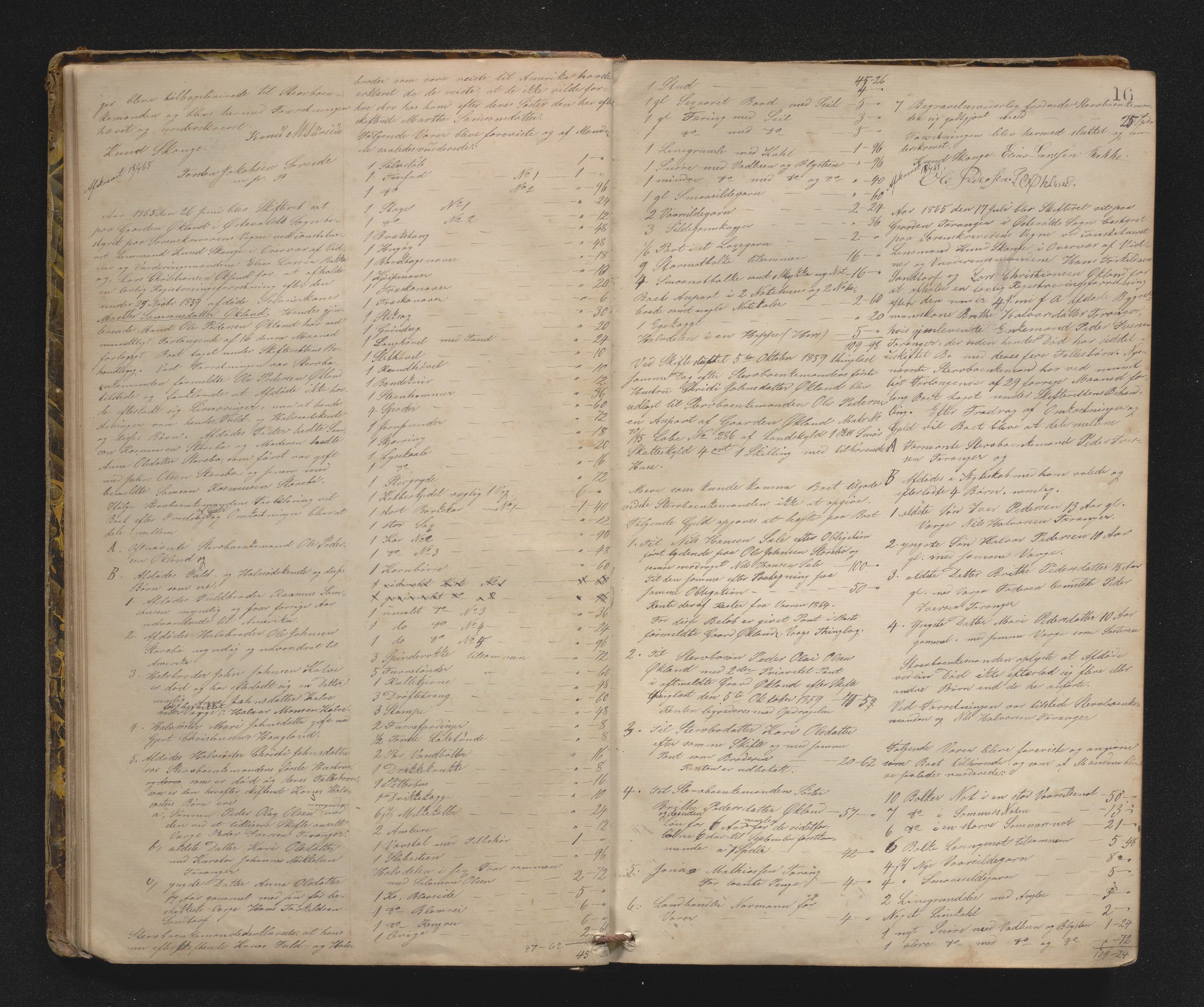 Lensmannen i Sund og Austevoll, AV/SAB-A-35201/0006/L0010: Registreringsprotokoll, 1863-1877, p. 15b-16a