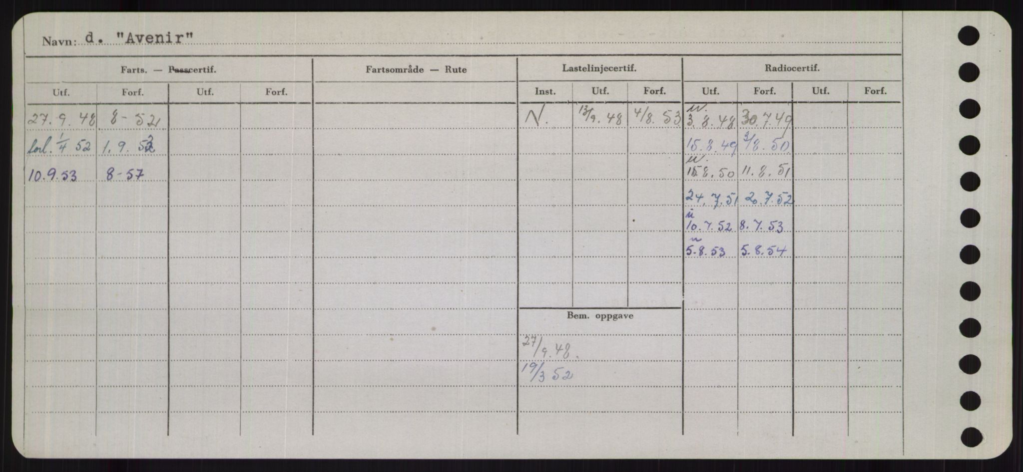 Sjøfartsdirektoratet med forløpere, Skipsmålingen, AV/RA-S-1627/H/Hb/L0001: Fartøy, A-D, p. 126